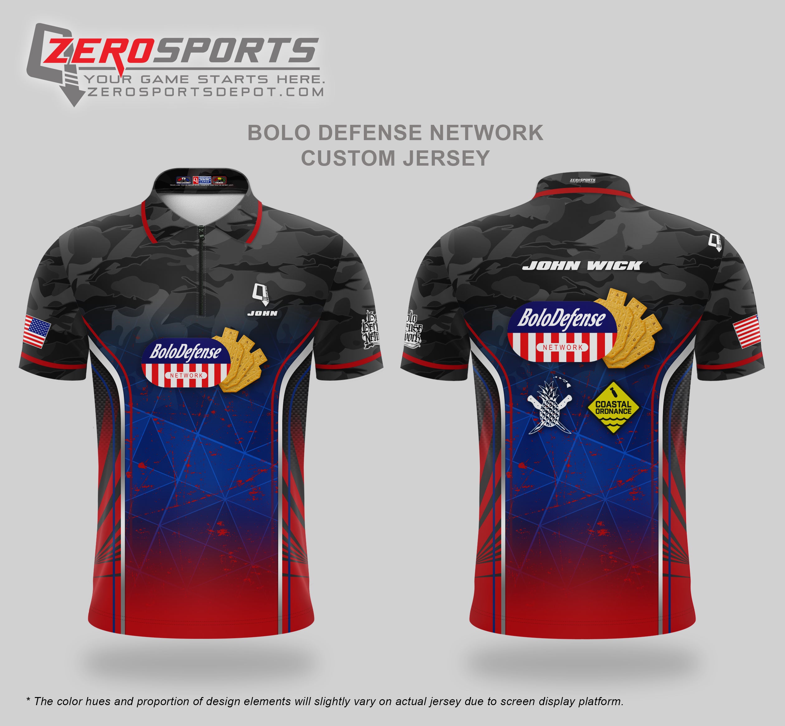 Bolo Defense Network Team Jersey