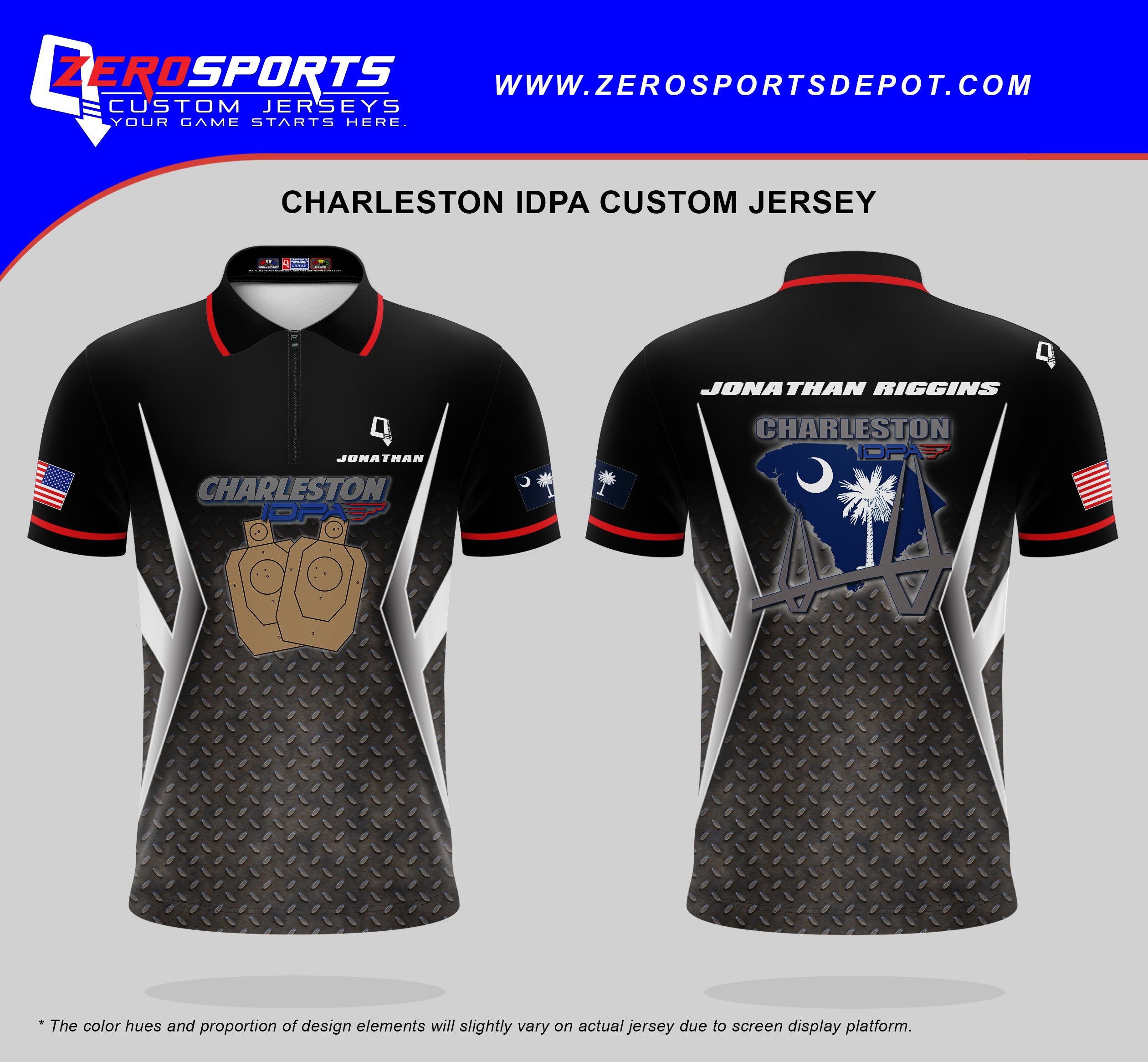 Charleston IDPA Club Jersey