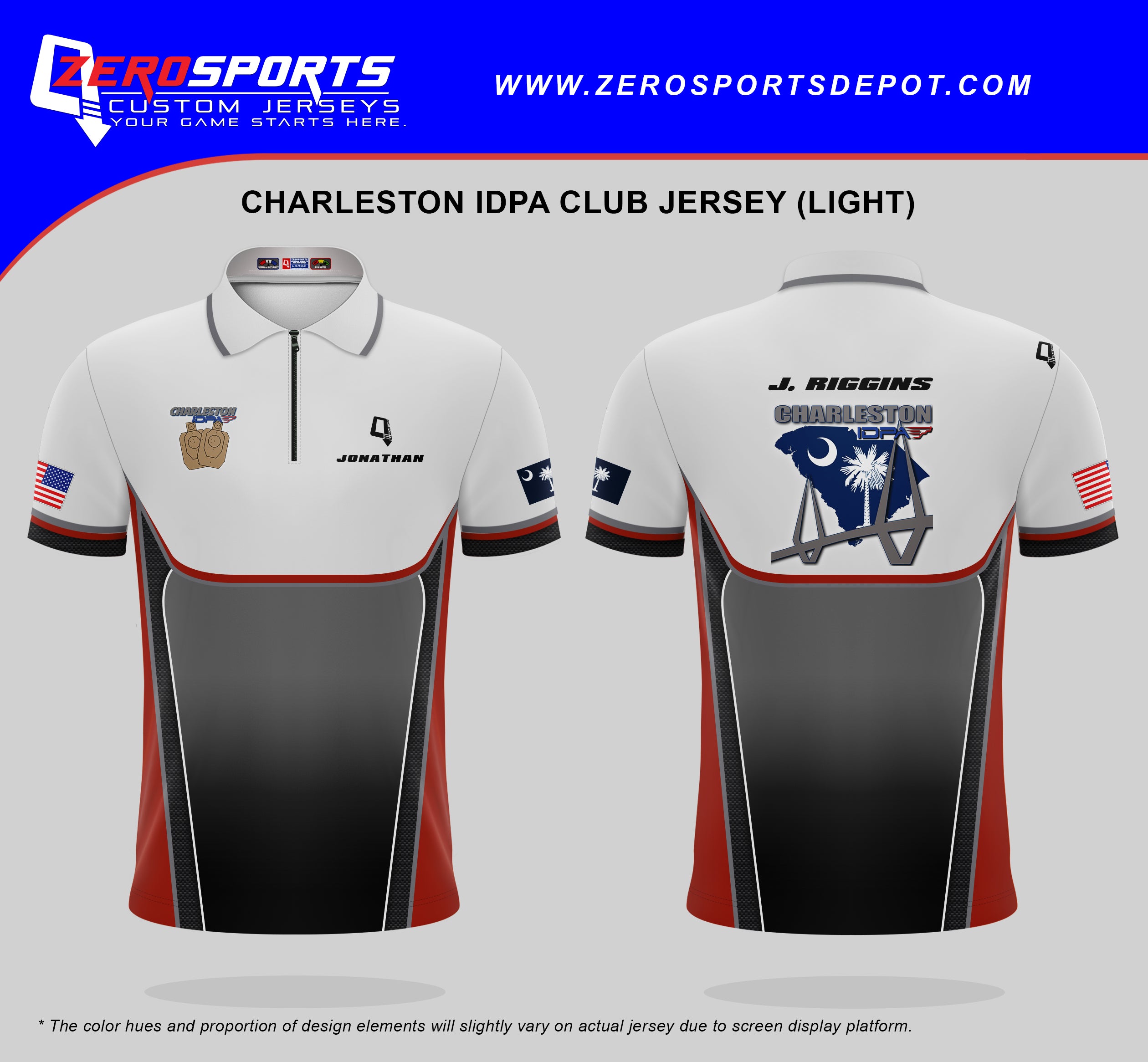 Charleston IDPA Club Jersey