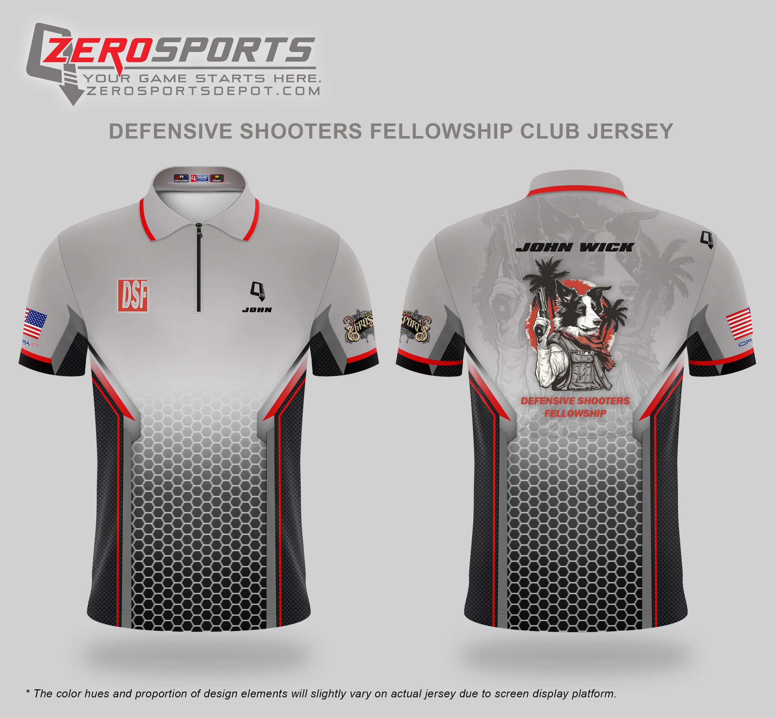 Defensive Shooters Fellowship Club Jersey