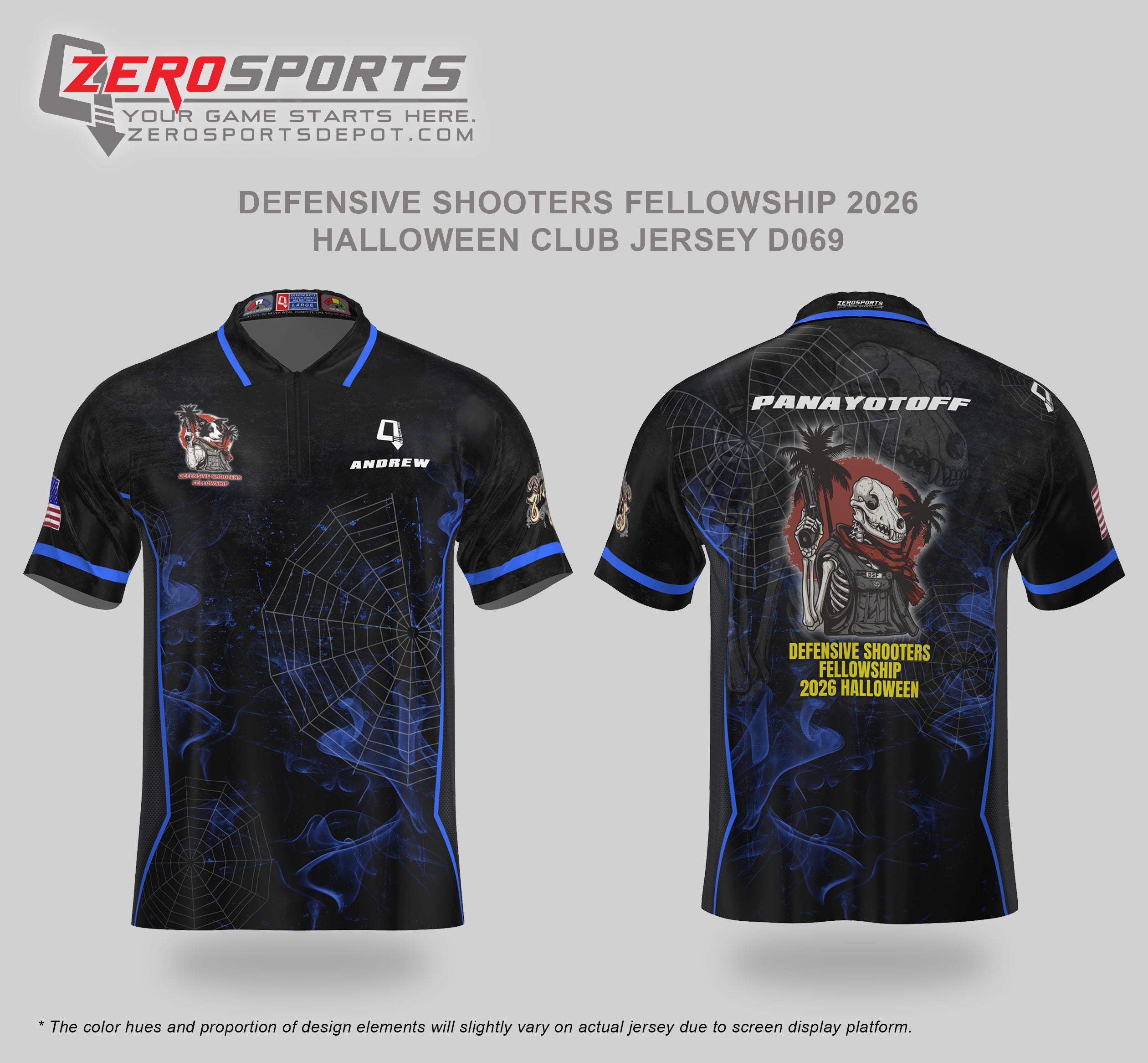 Defensive Shooters Fellowship Club Jersey - 2026 Halloween