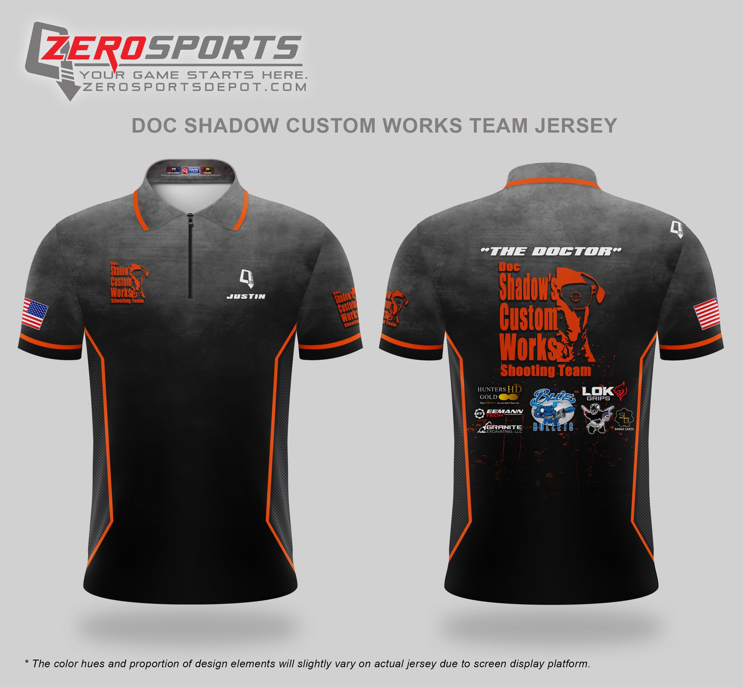 Doc Shadow's Custom Works Shooting Team Jersey
