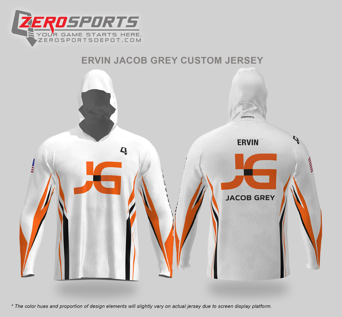Jacob Grey Custom Jersey