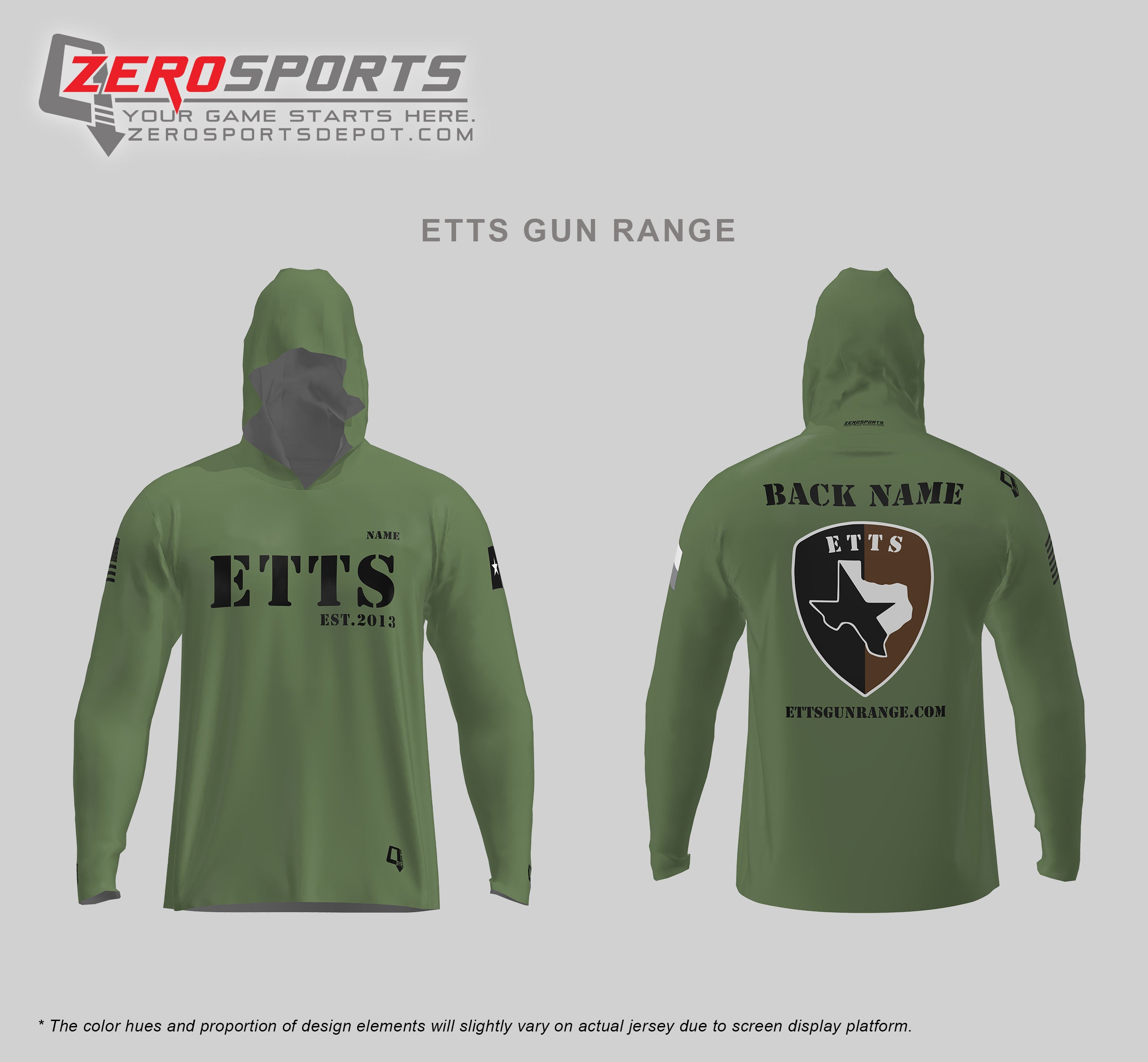 ETTS Gun Range Custom Jersey