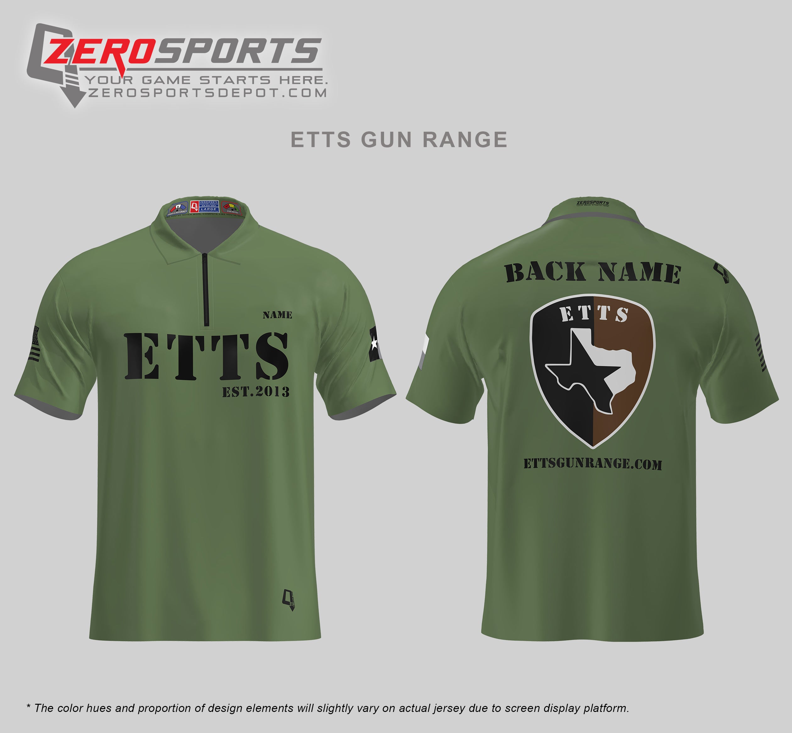 ETTS Gun Range Custom Jersey