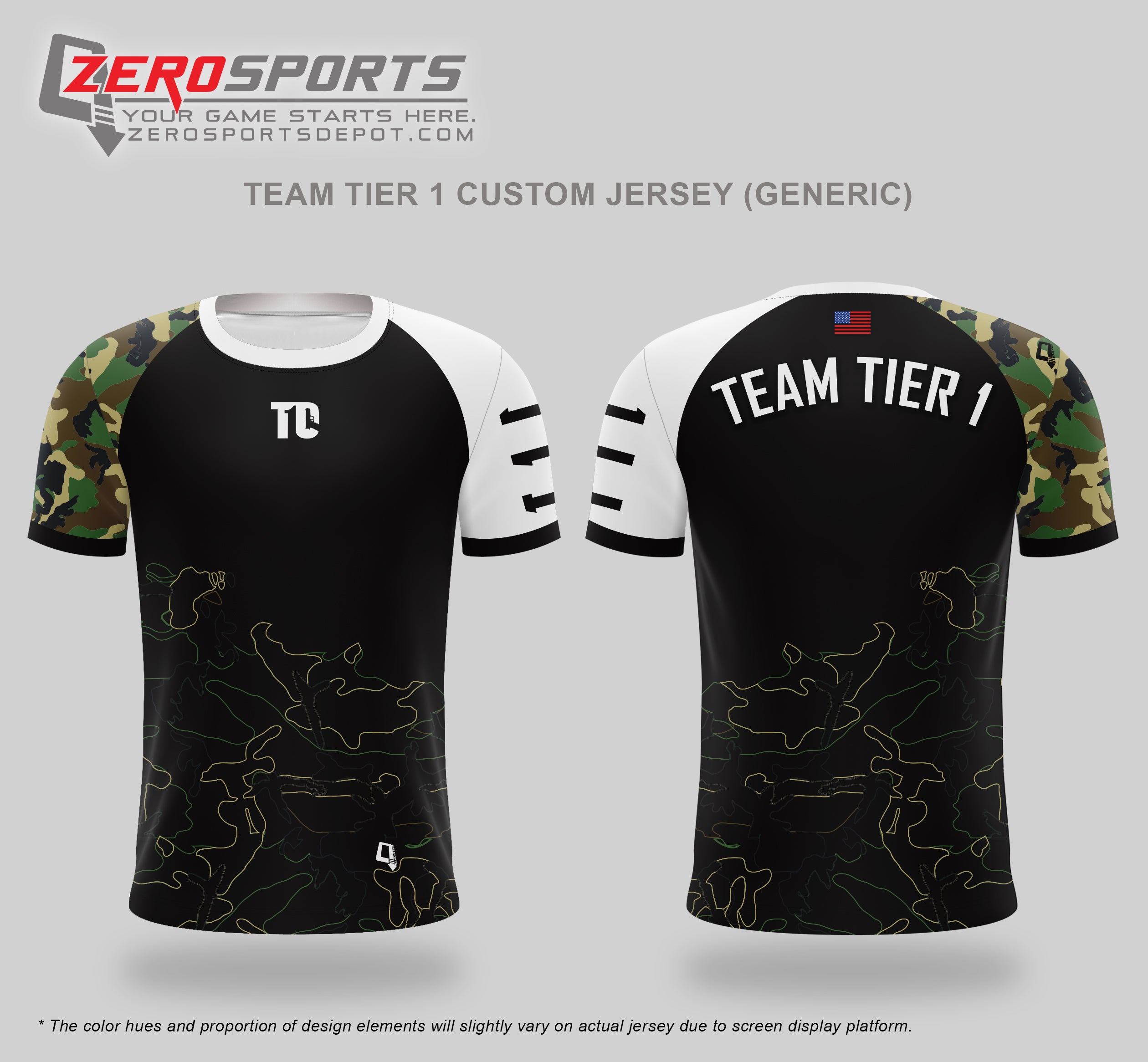 2025 Team Tier 1 Custom Jerseys Project Bundle