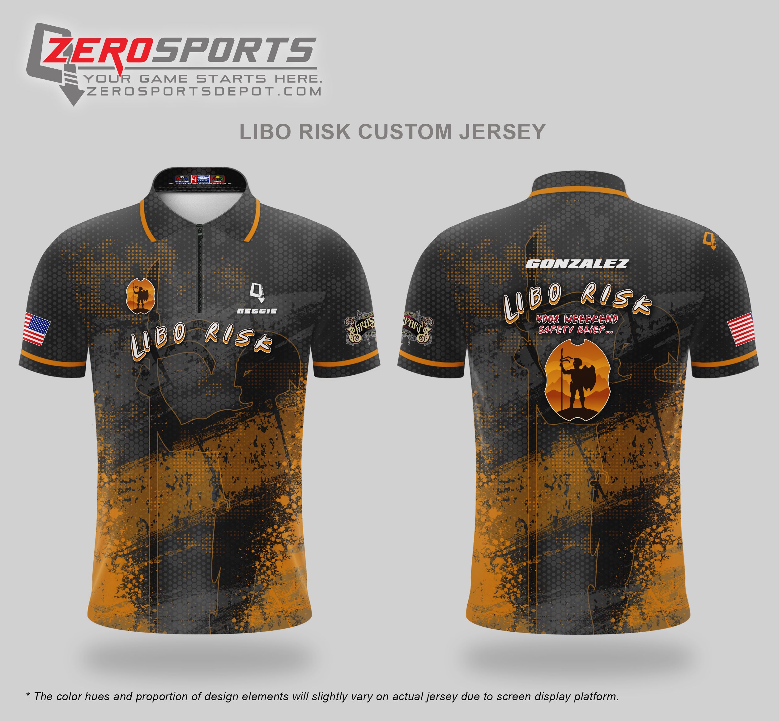 Libo Risk Custom Jersey