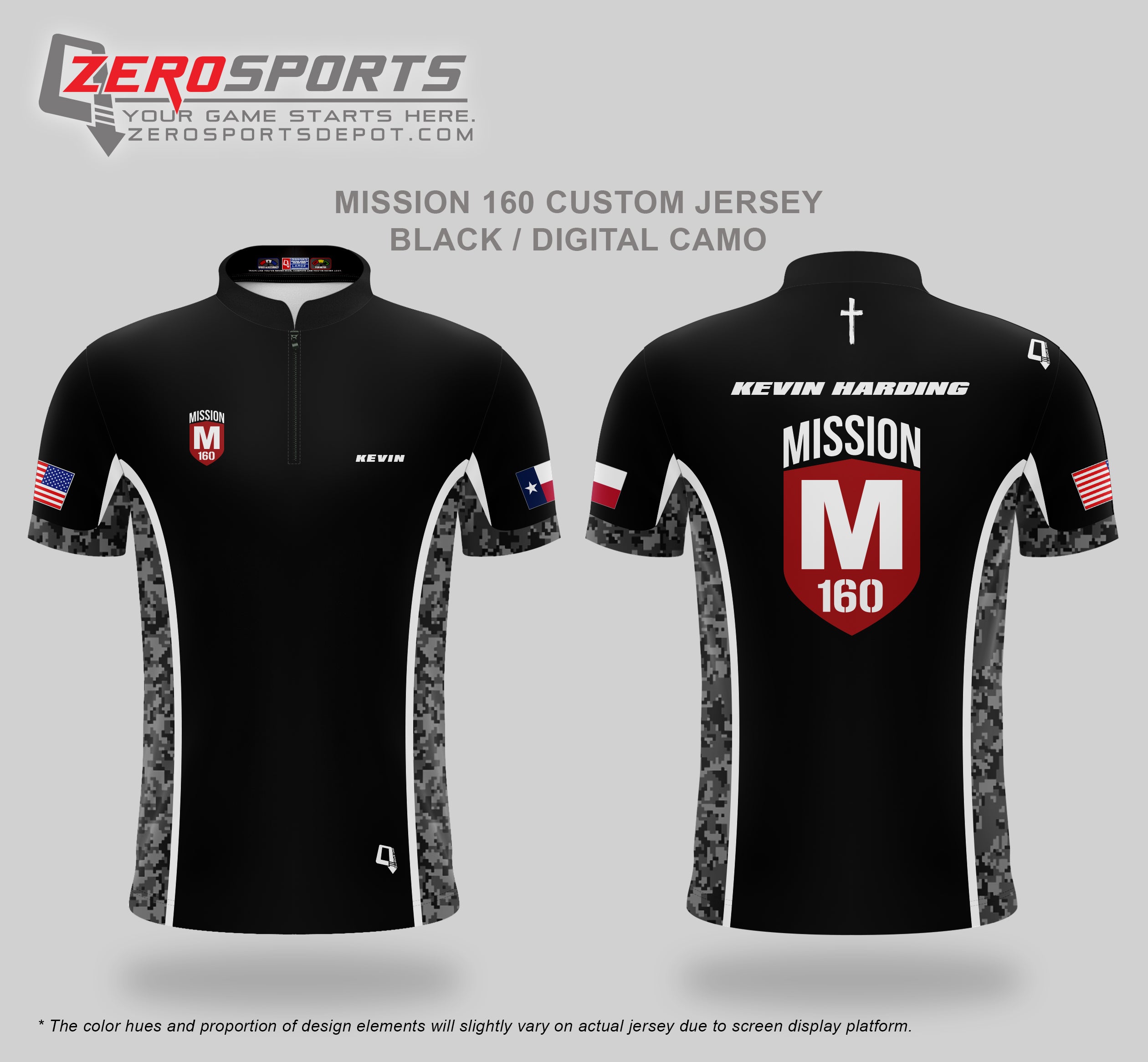 Mission 160 Custom Jersey