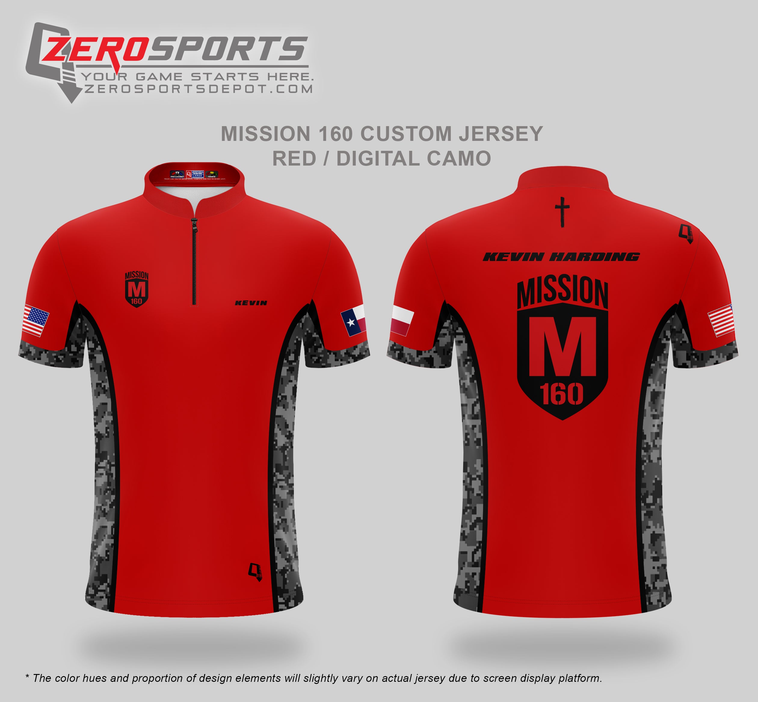 Mission 160 Custom Jersey