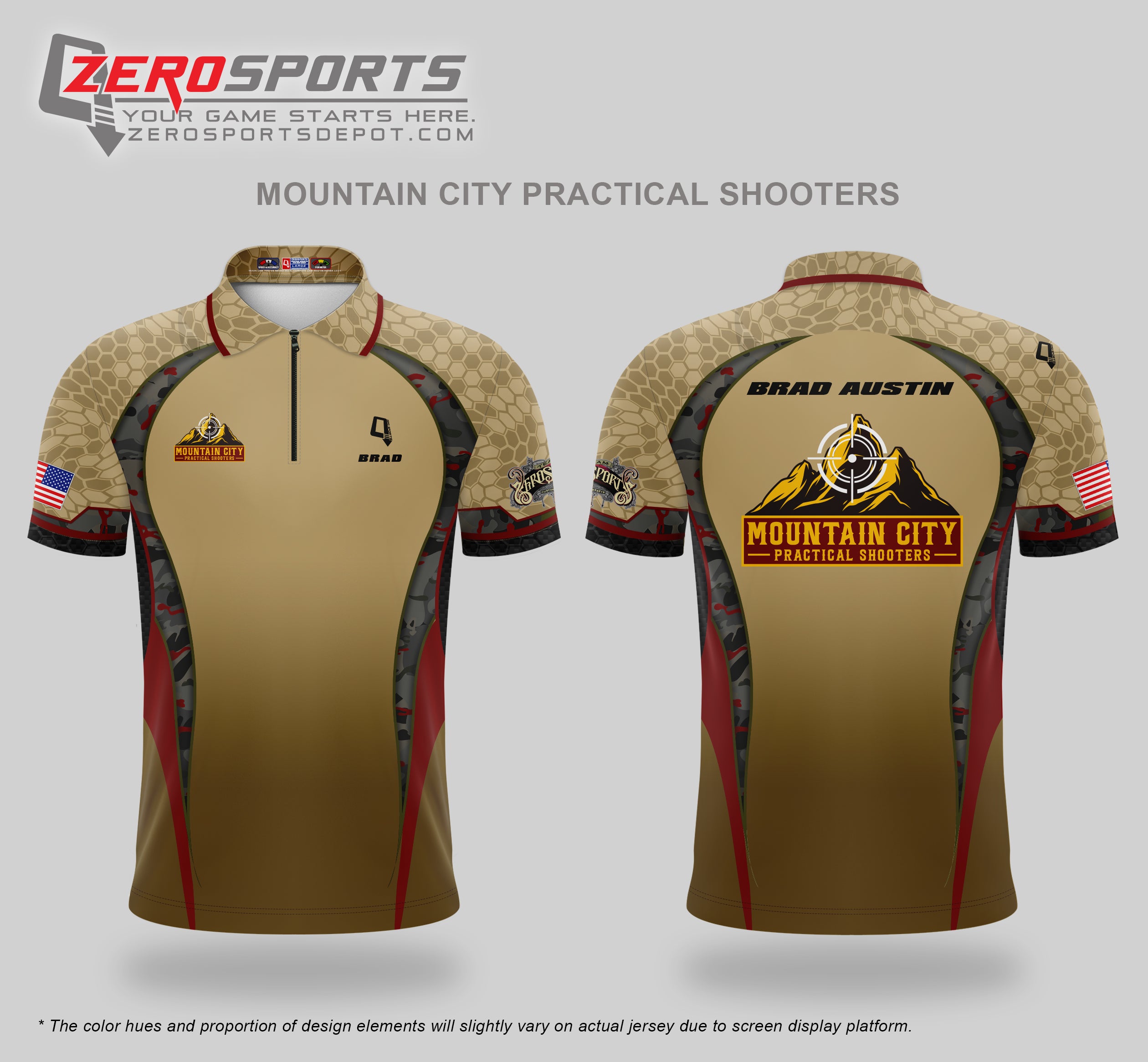 2025 Mountain City Practical Shooters Club Jersey