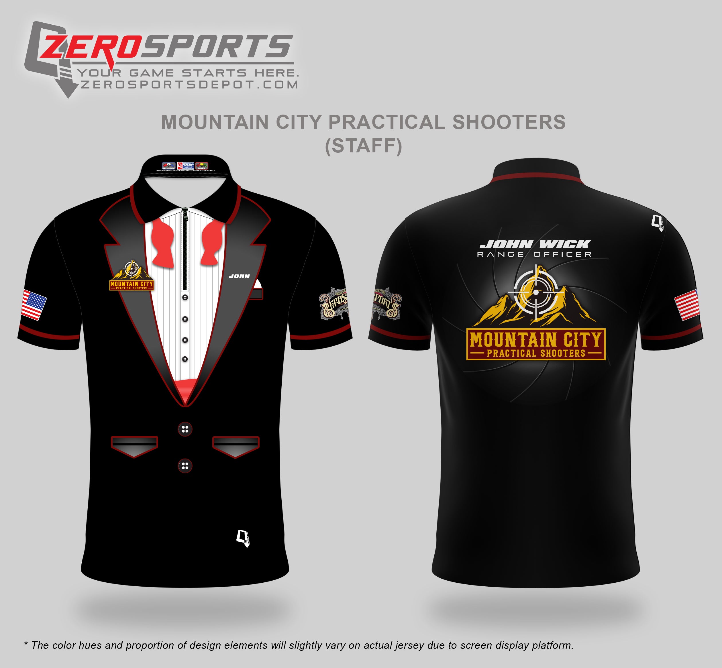 2025 Mountain City Practical Shooters Club Range Officer Jersey