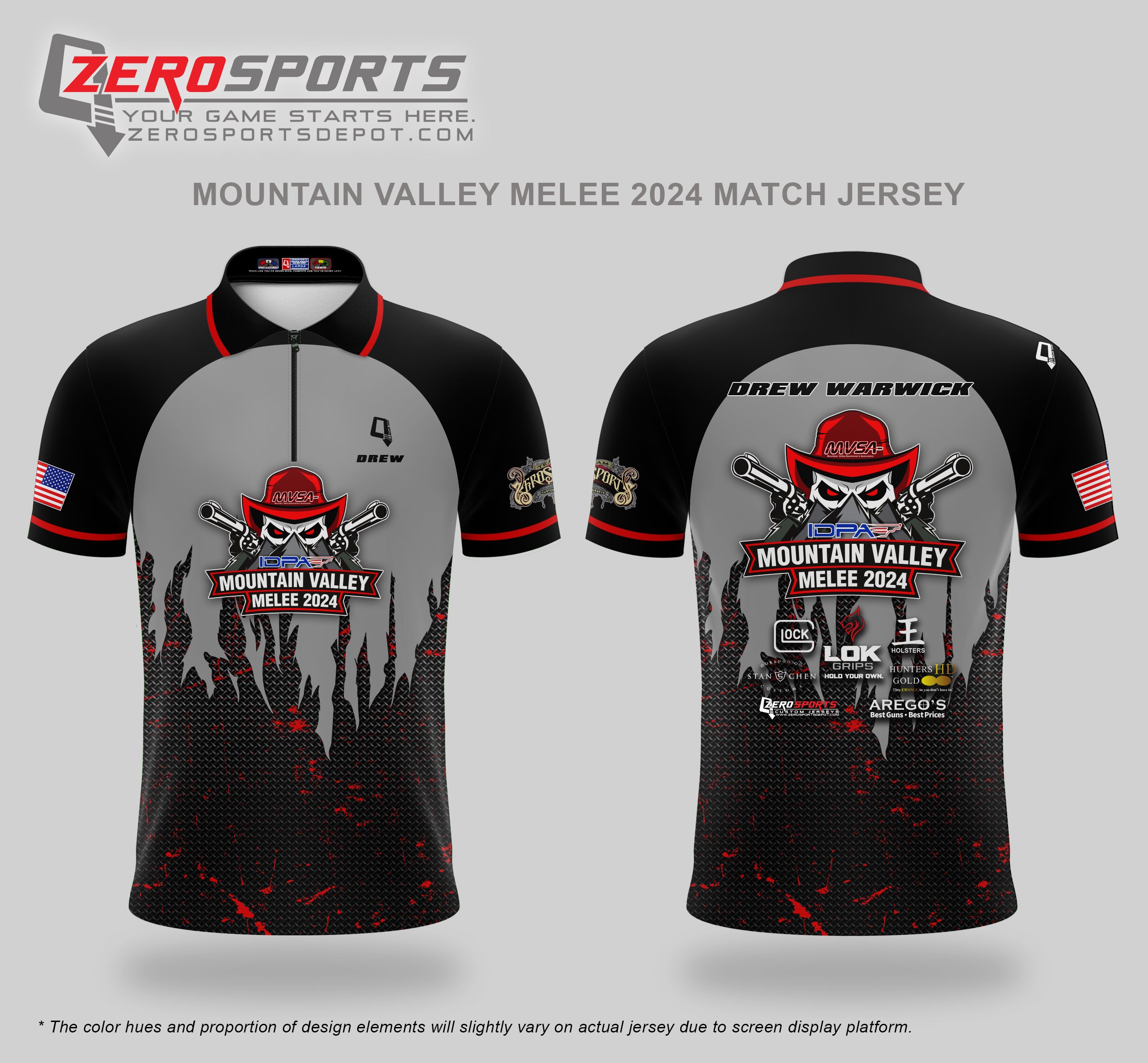 Mountain Valley Melee 2024 Match Jersey (Past Match)