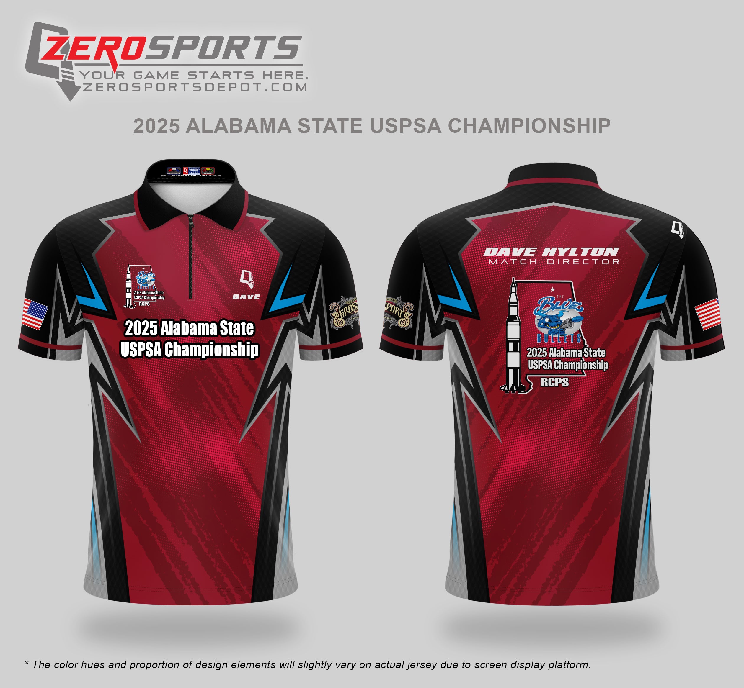 2025 Alabama State USPSA Championship Match Jersey (Past Match)