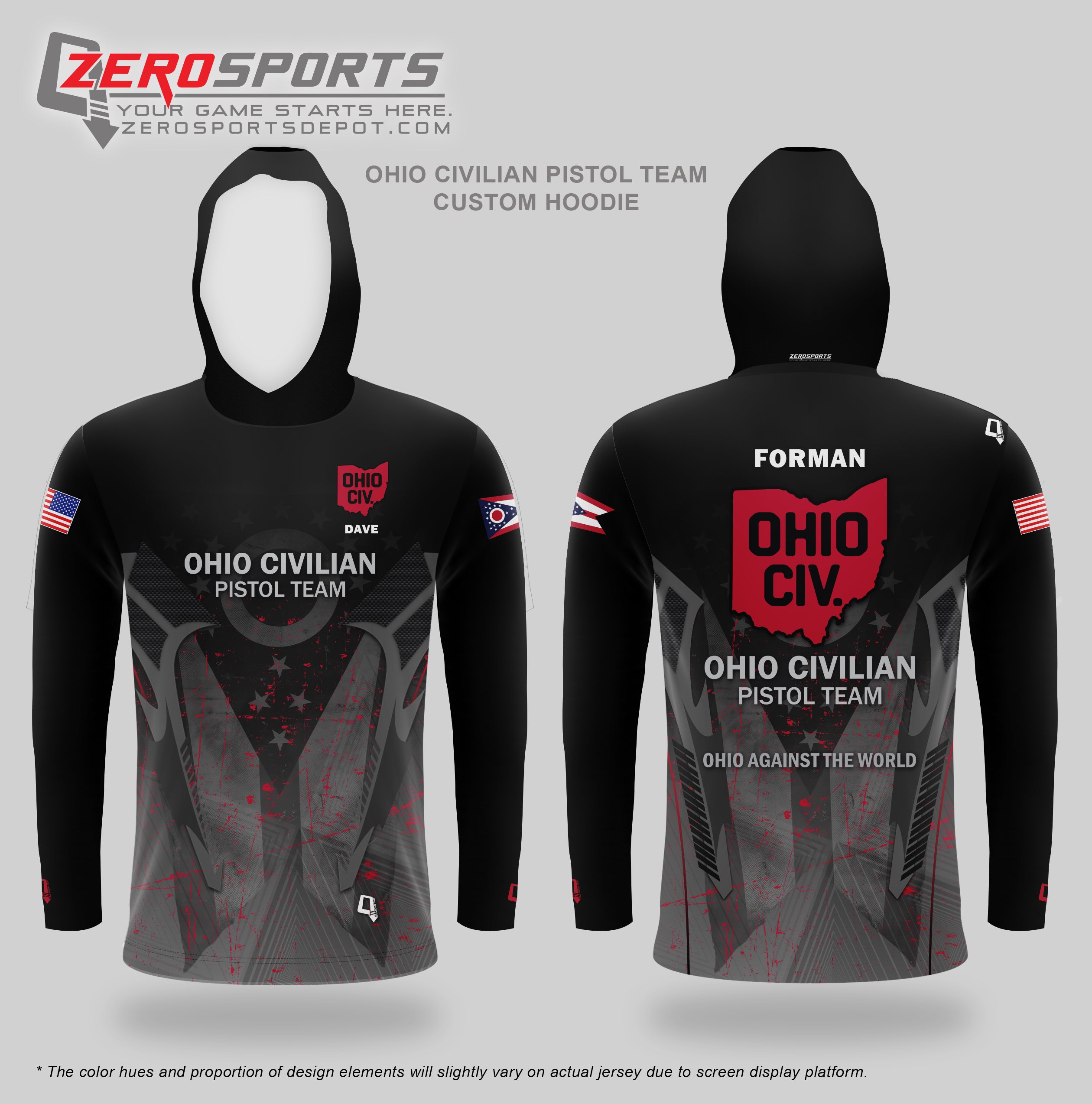 Ohio Civilian Pistol Team Jersey