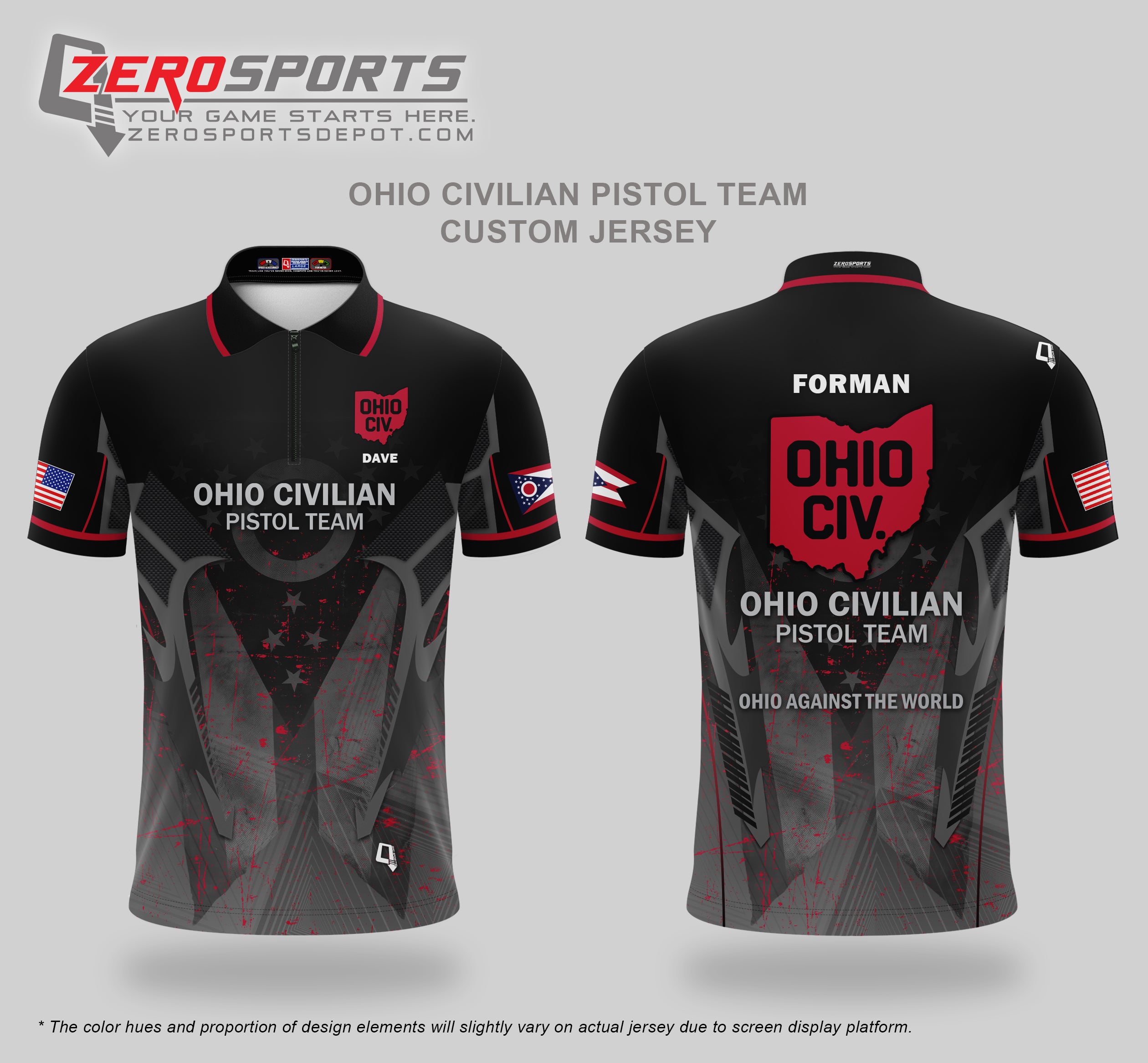 Ohio Civilian Pistol Team Jersey
