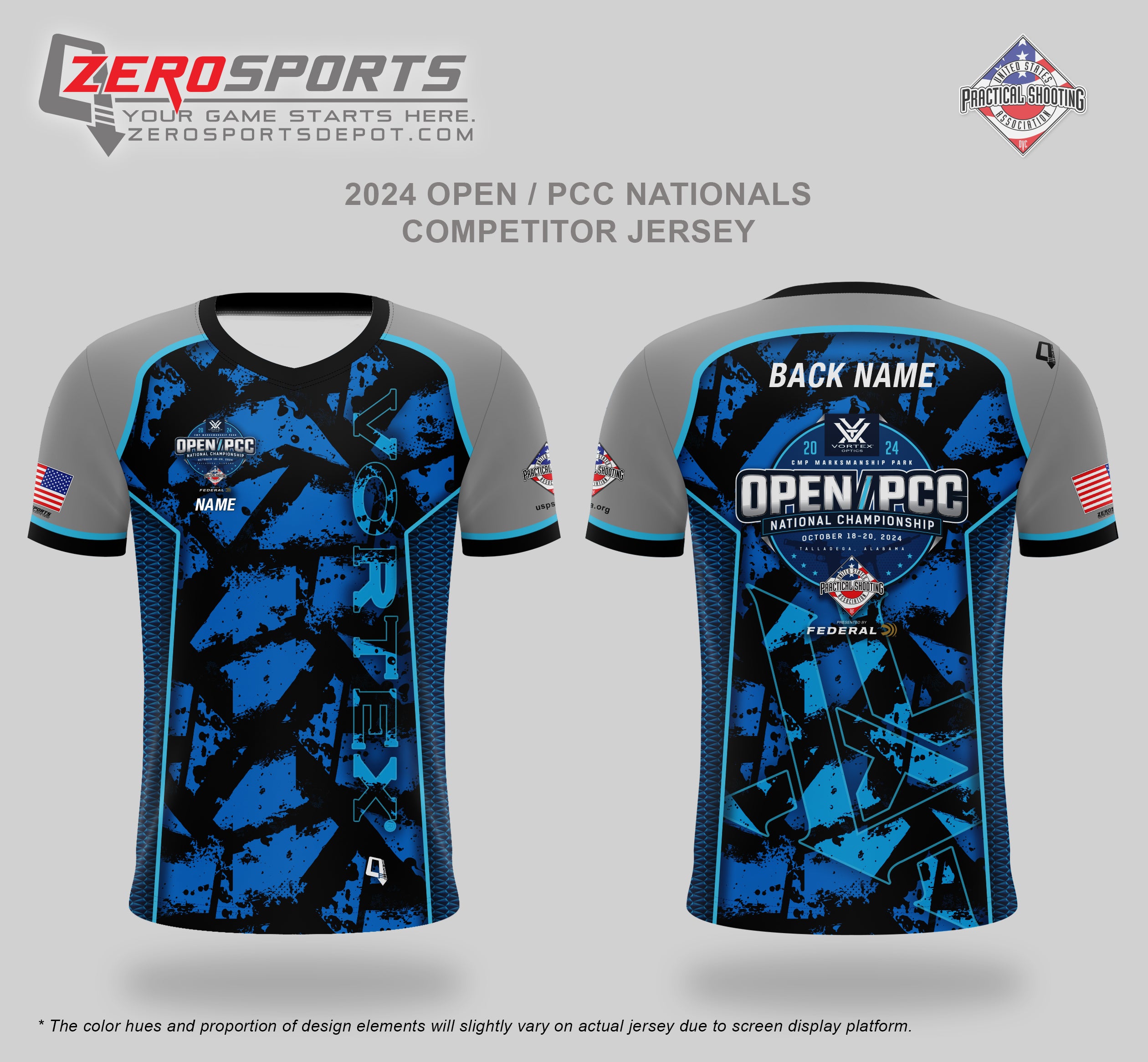Vortex Optics 2024 Open/PCC Nationals presented by Federal Match Jersey (Past Match)