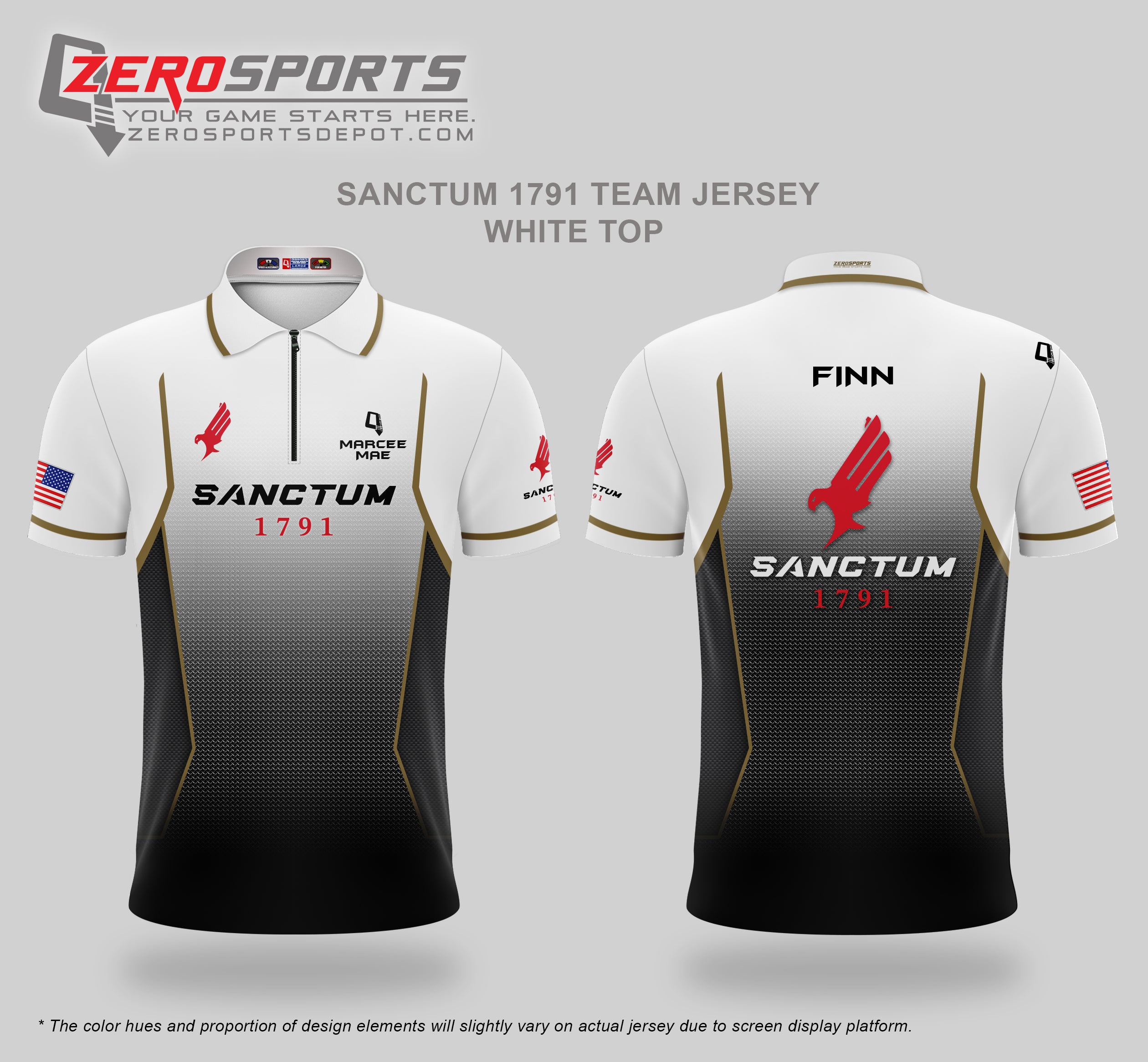 Sanctum 1791 Team Jersey (Hex-Dri) Project Bundle (10pcs)
