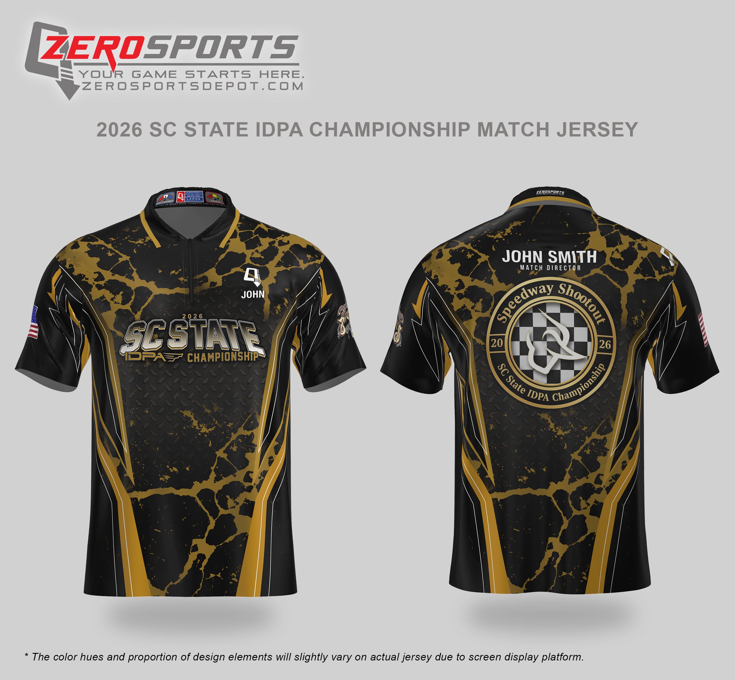 2026 Speedway Shootout South Carolina State Championship Match Jersey
