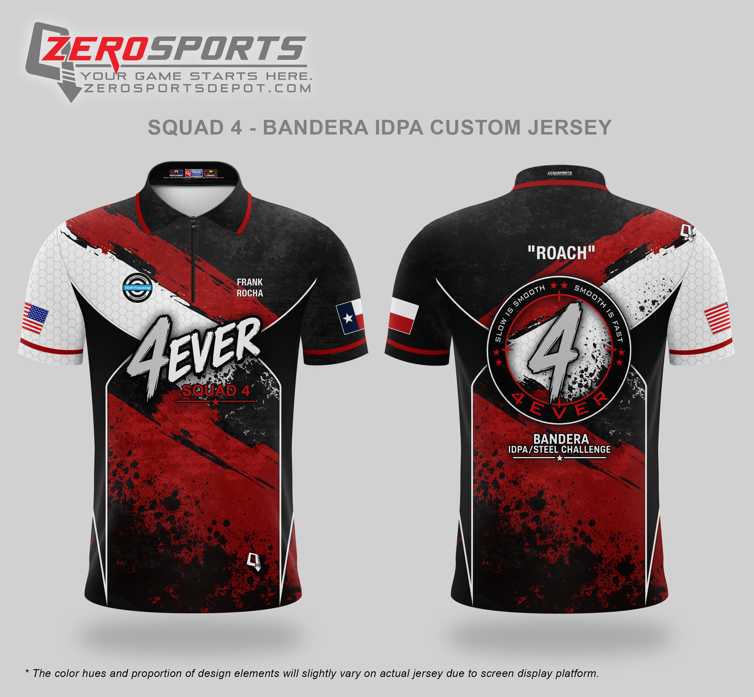 Squad 4 - Bandera IDPA Team Jersey