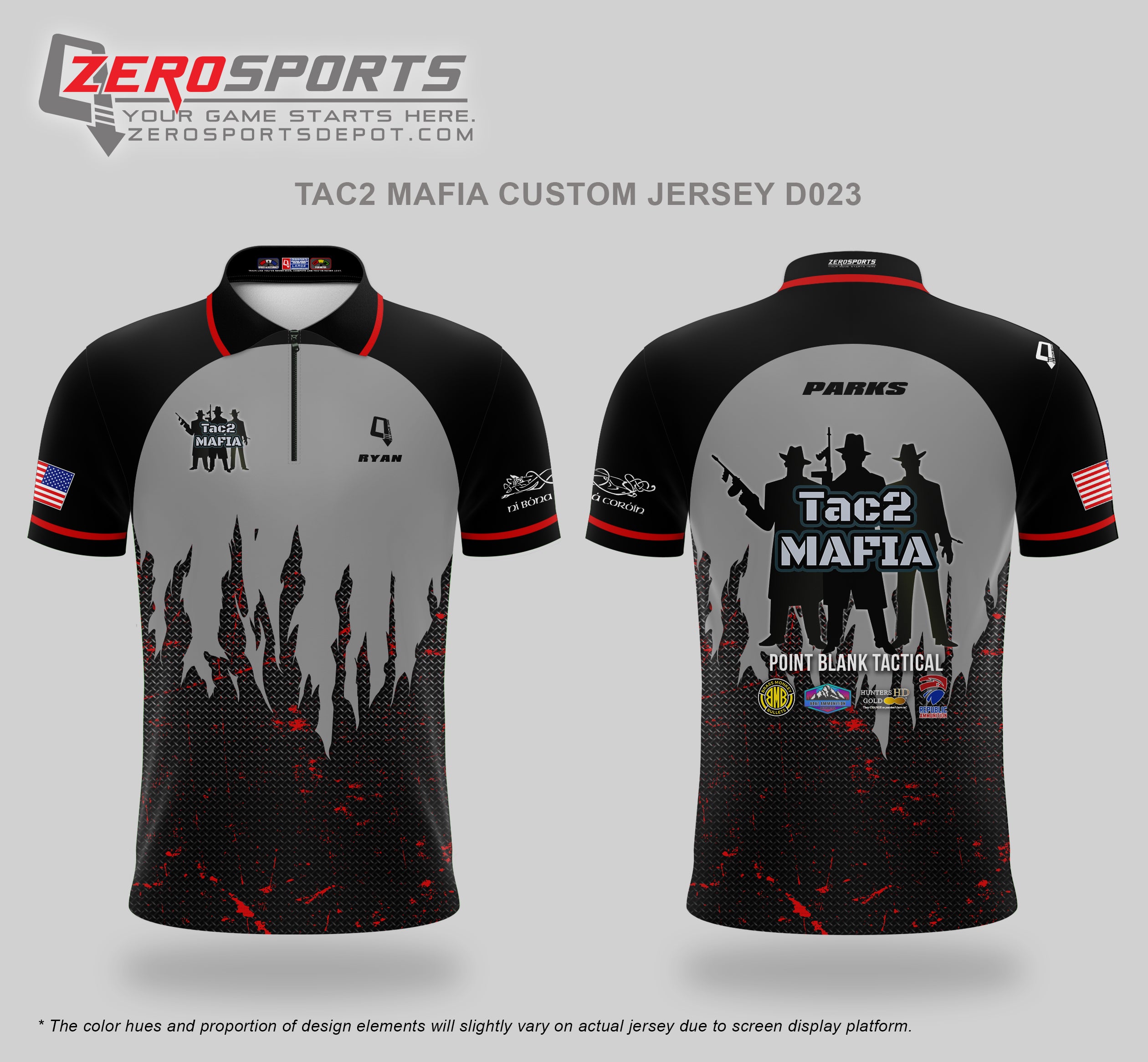 Tac2 Mafia Team Jersey
