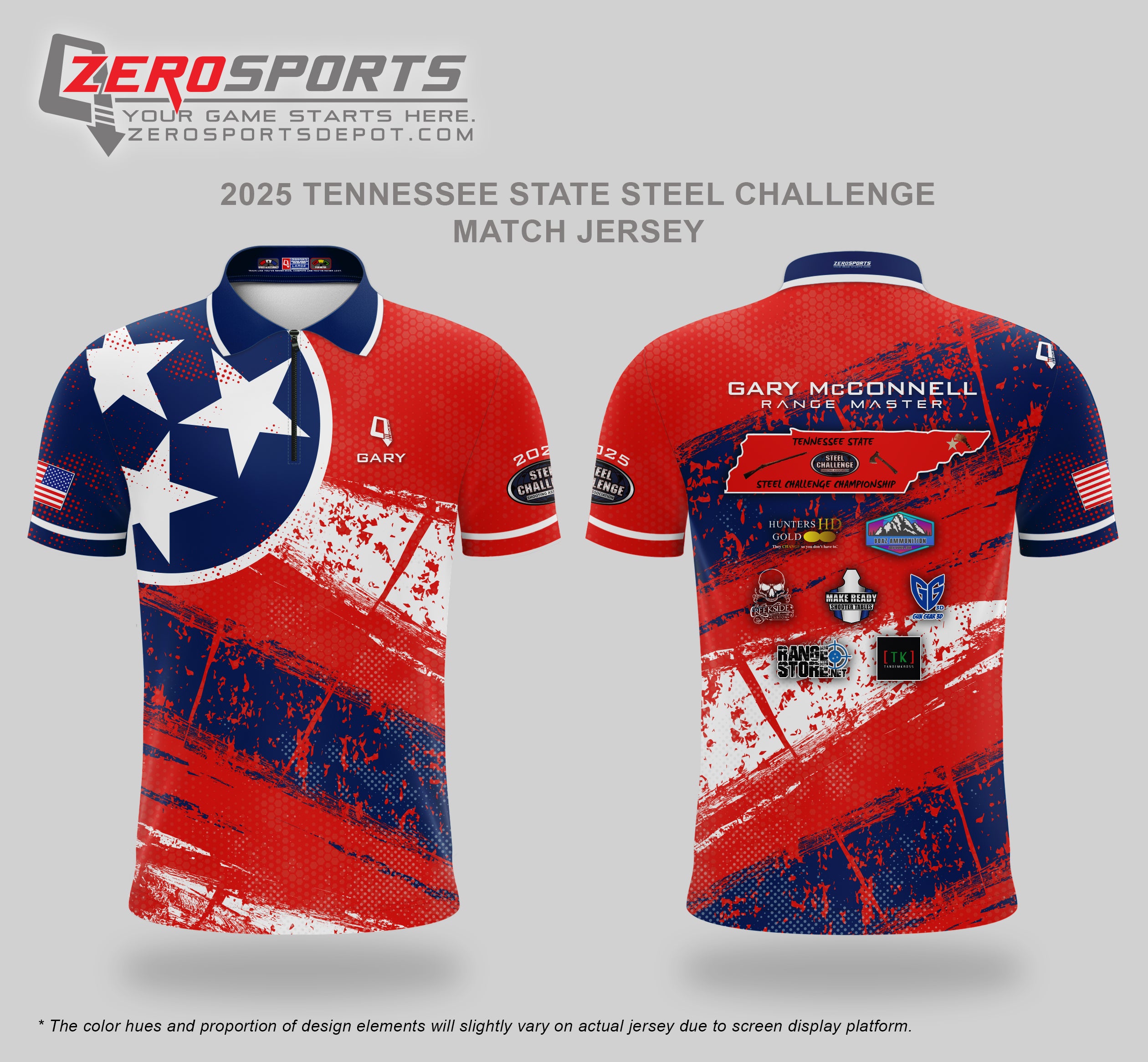 2025 Tennessee State Steel Challenge Championship Match Jersey (Past Match)