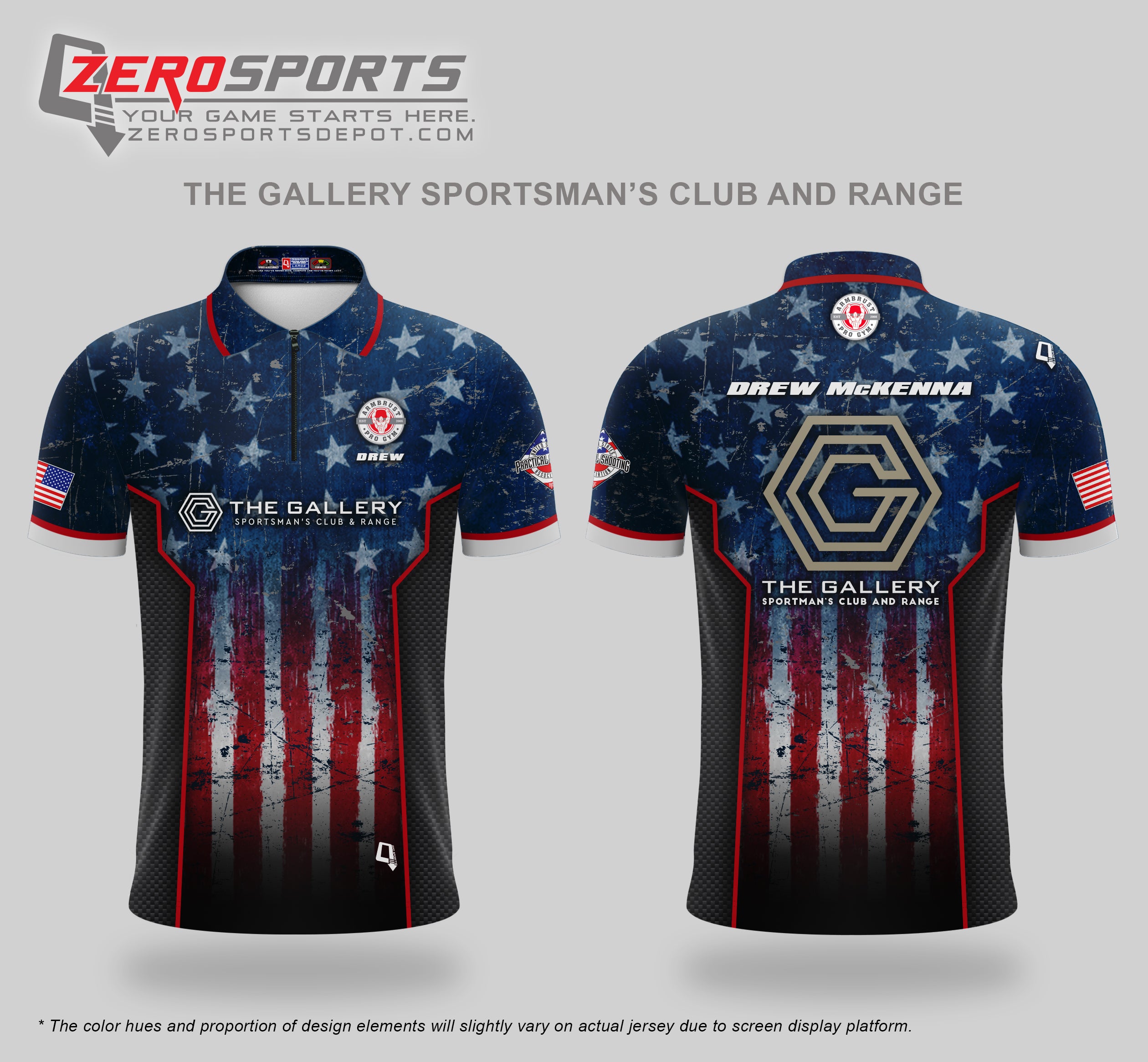 The Gallery Sportsman's Club and Range Custom Jersey