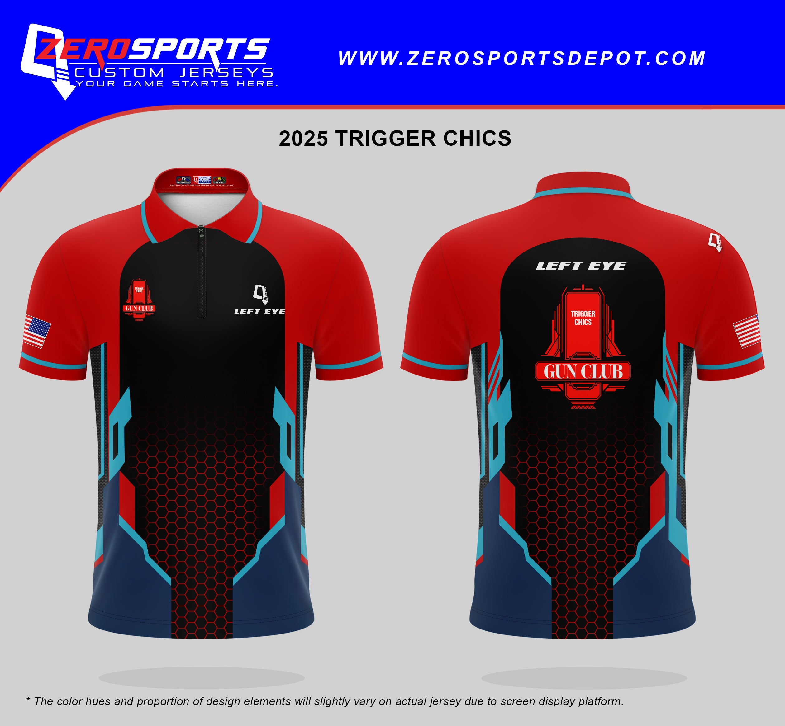 2025 Trigger Chics Gun Club Jersey