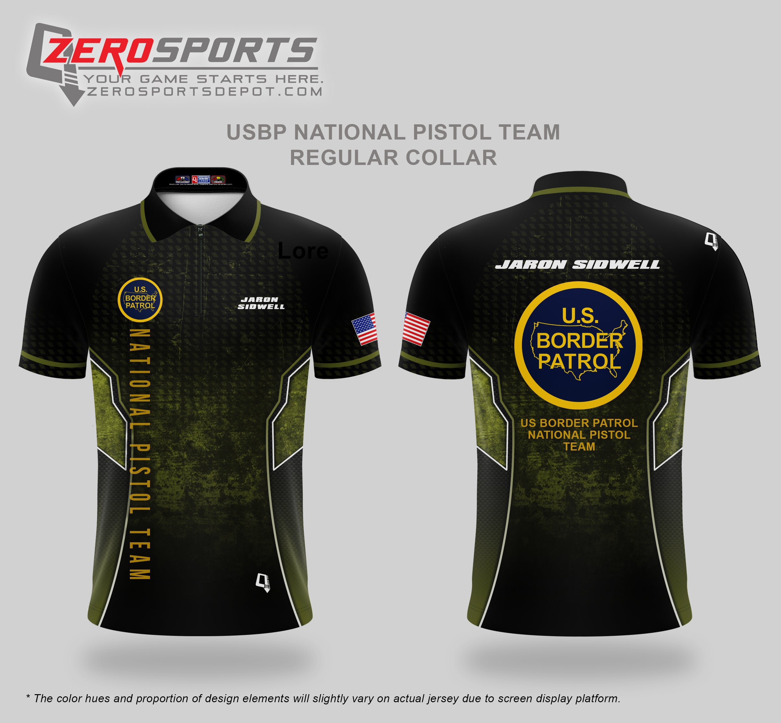 USBP National Pistol Team Jersey