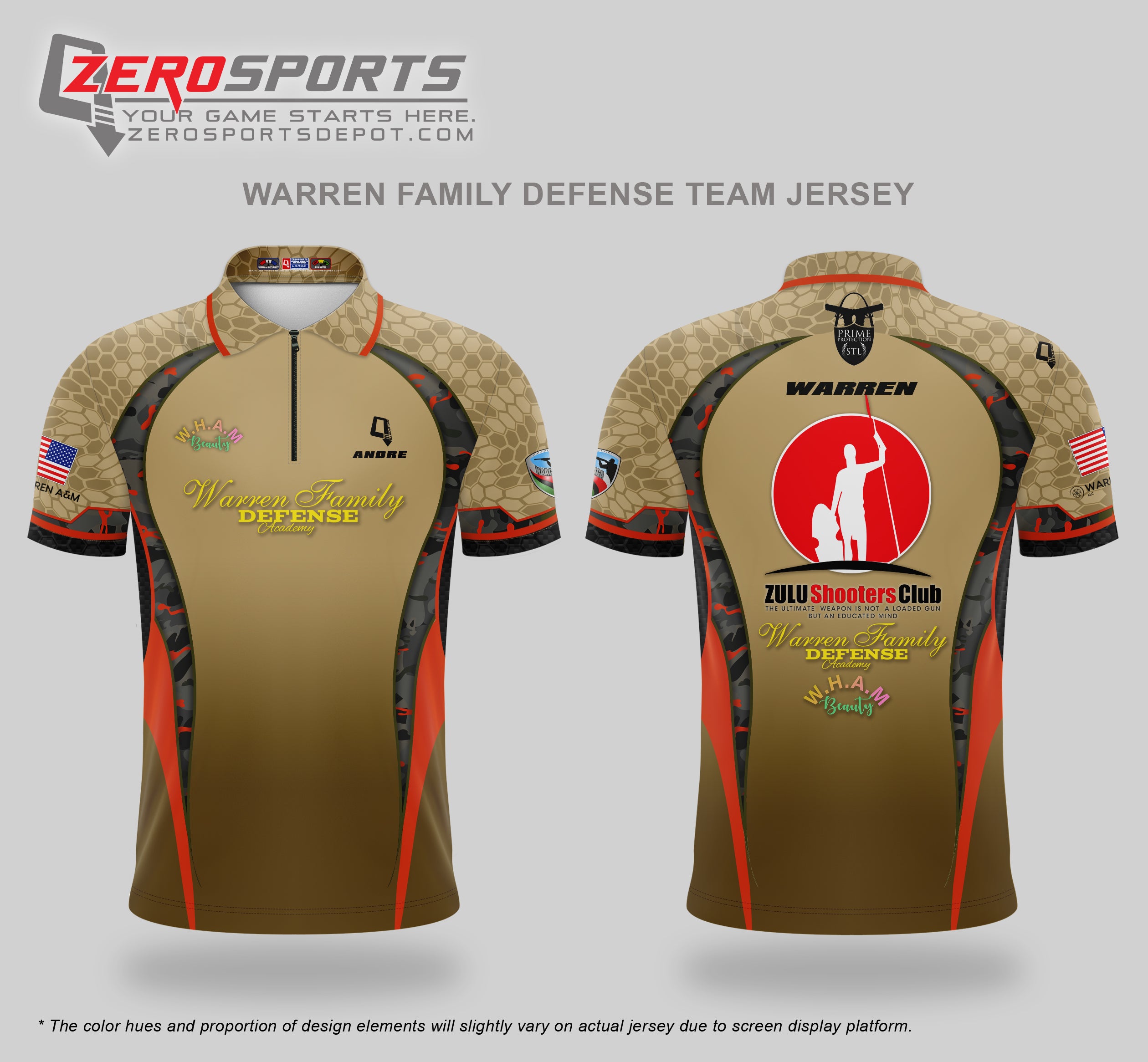 Warren Family Defense Team Jersey