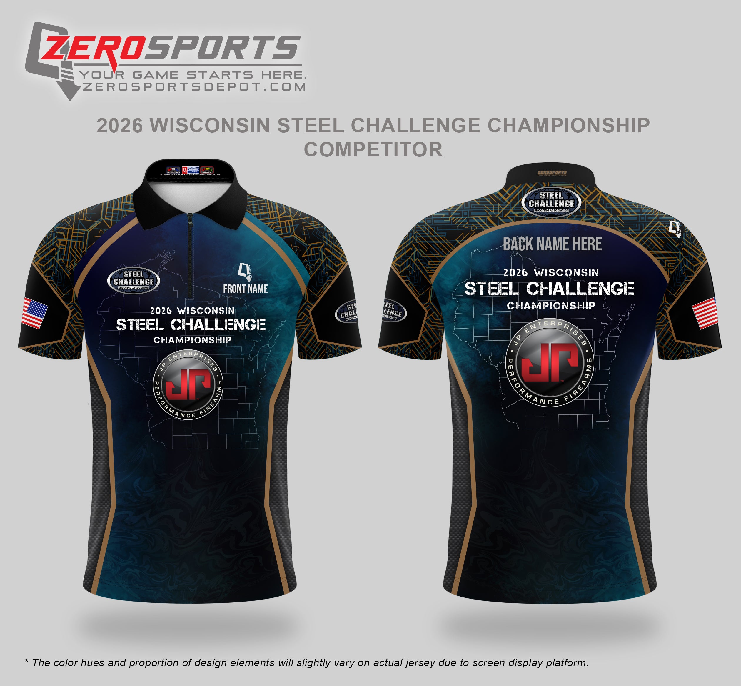 2026 Wisconsin State Steel Challenge Championship Match Jersey