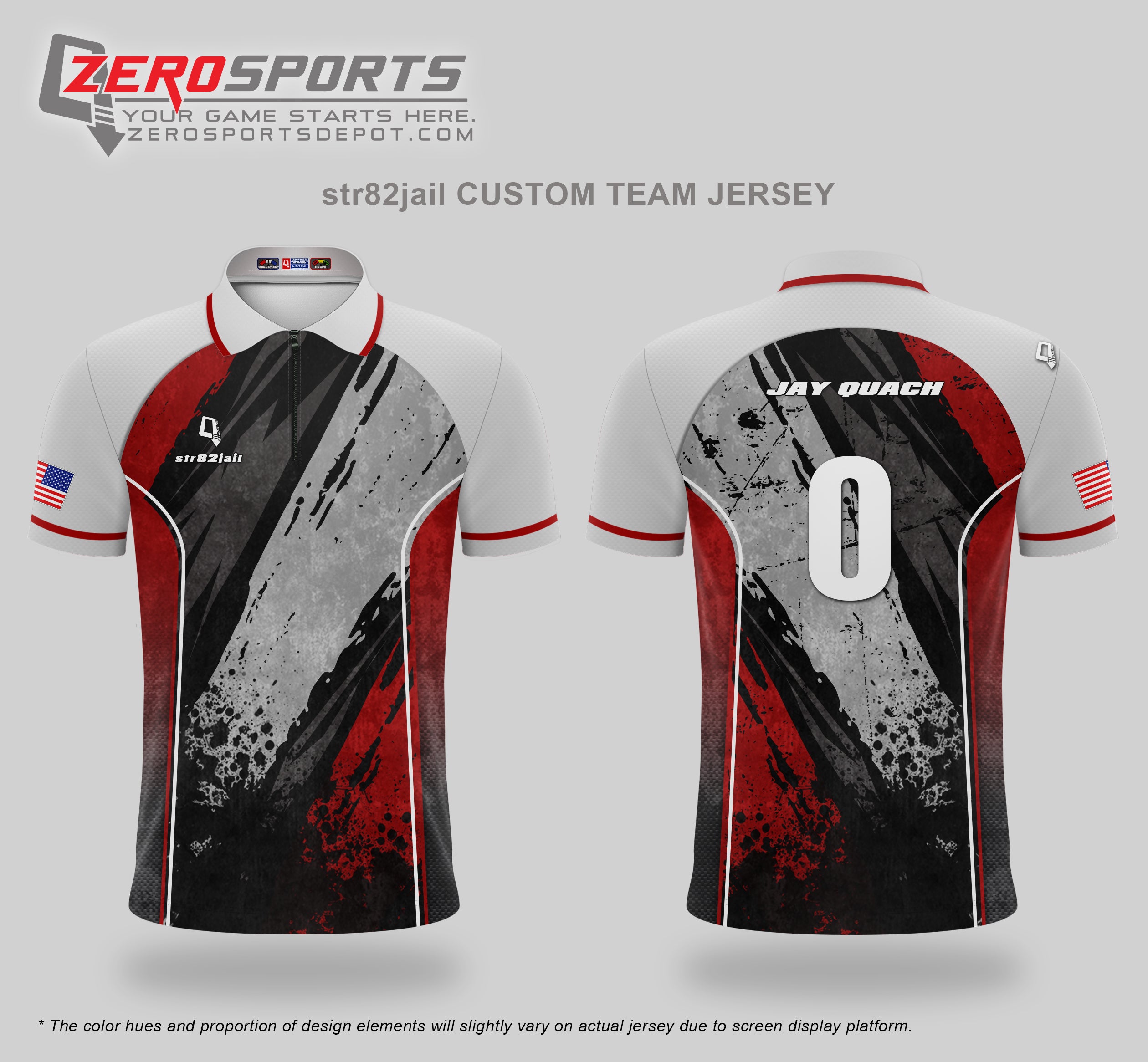 str82jail Custom Team Jersey