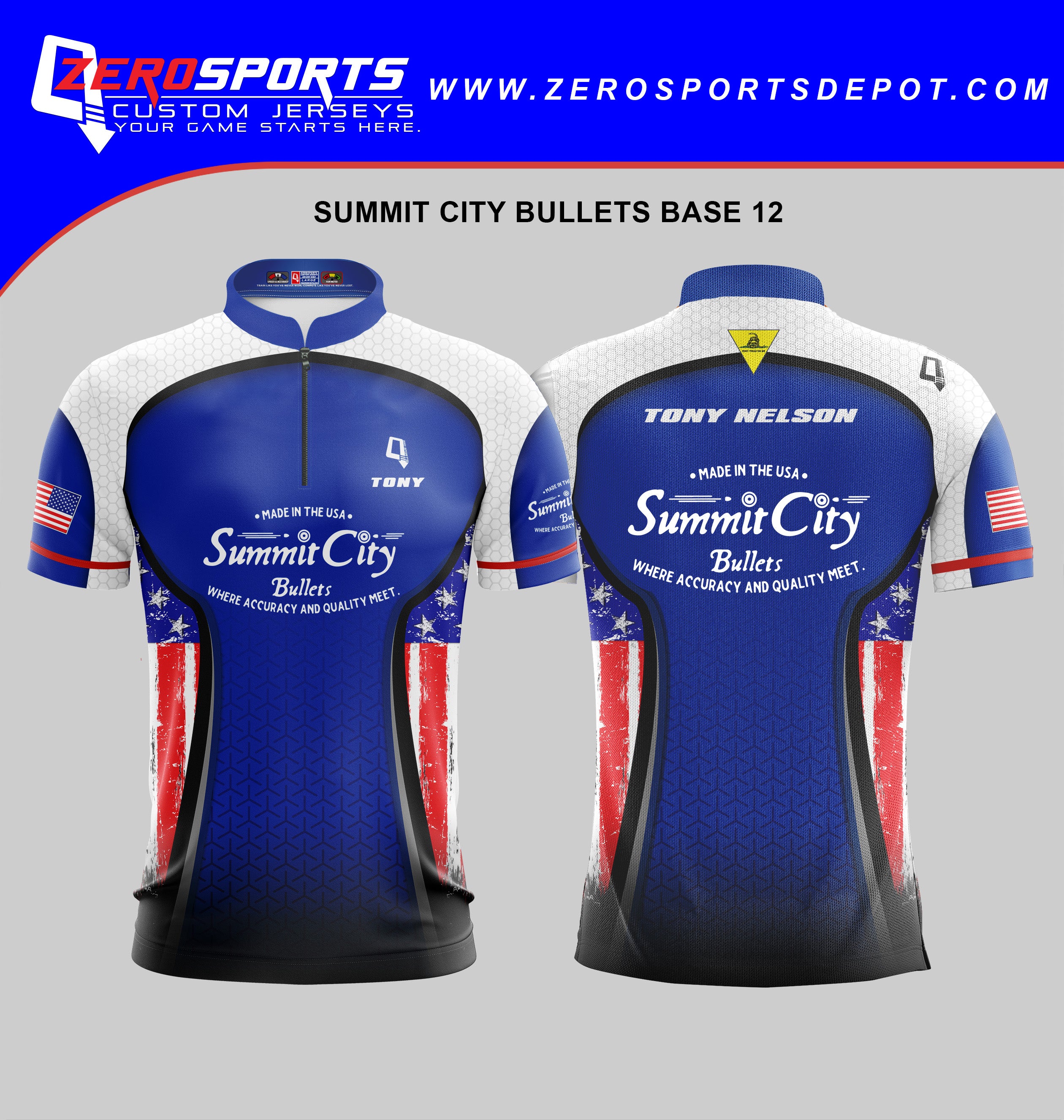 Summit City Bullets Team Jersey