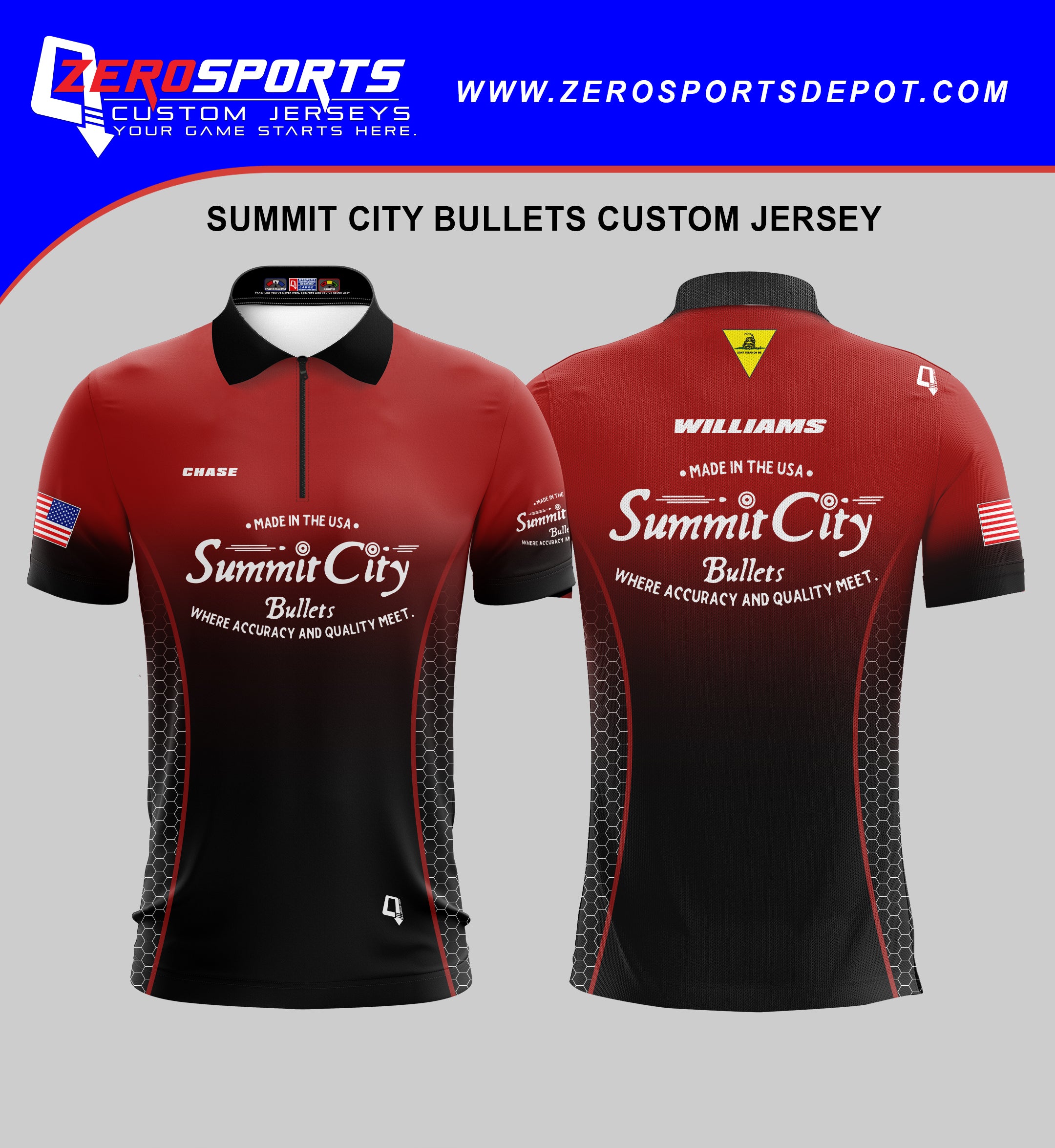 Summit City Bullets Team Jersey