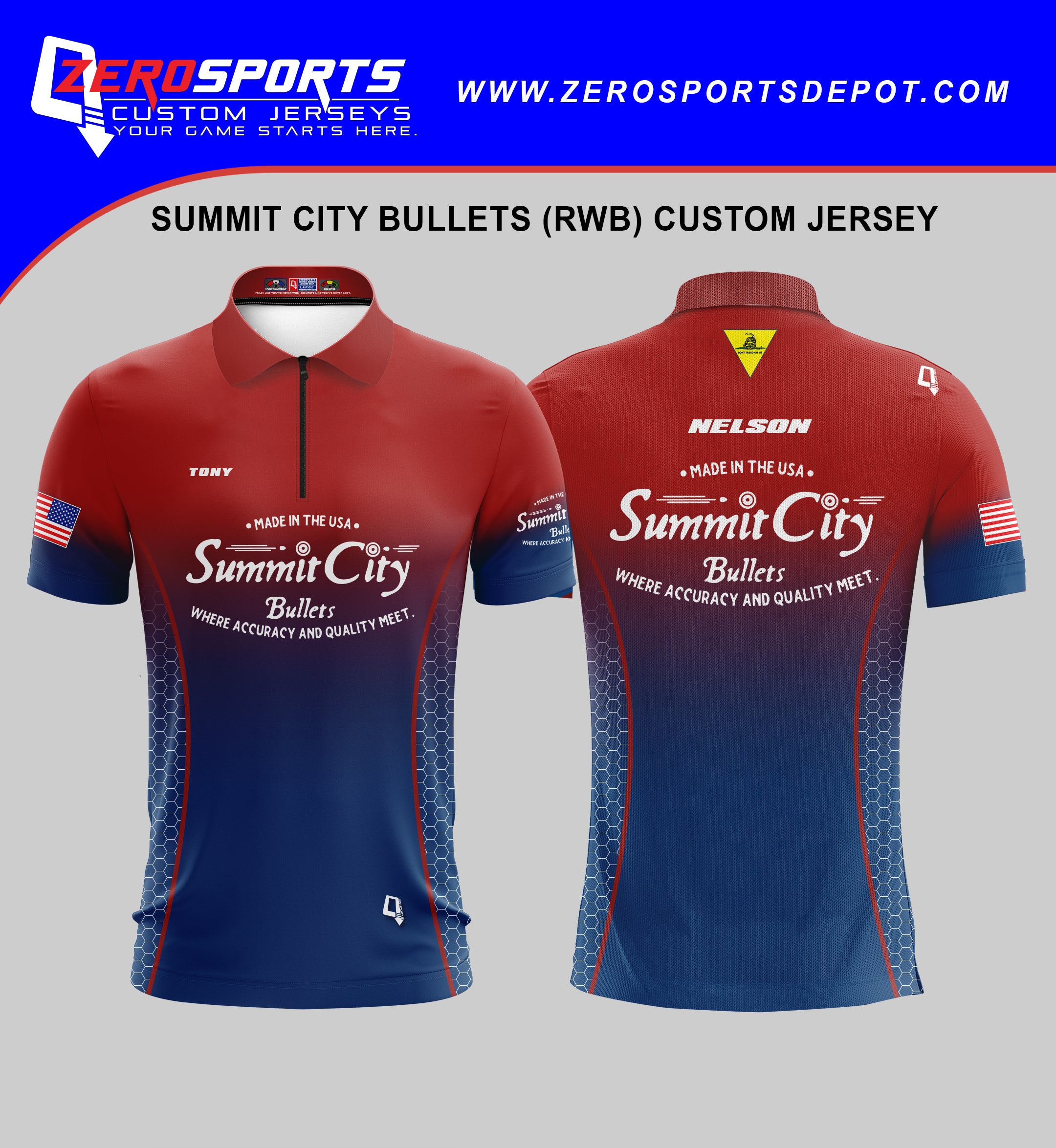 Summit City Bullets Team Jersey