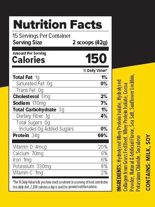 2ALPHA Recovery (34g Protein and Collagen)