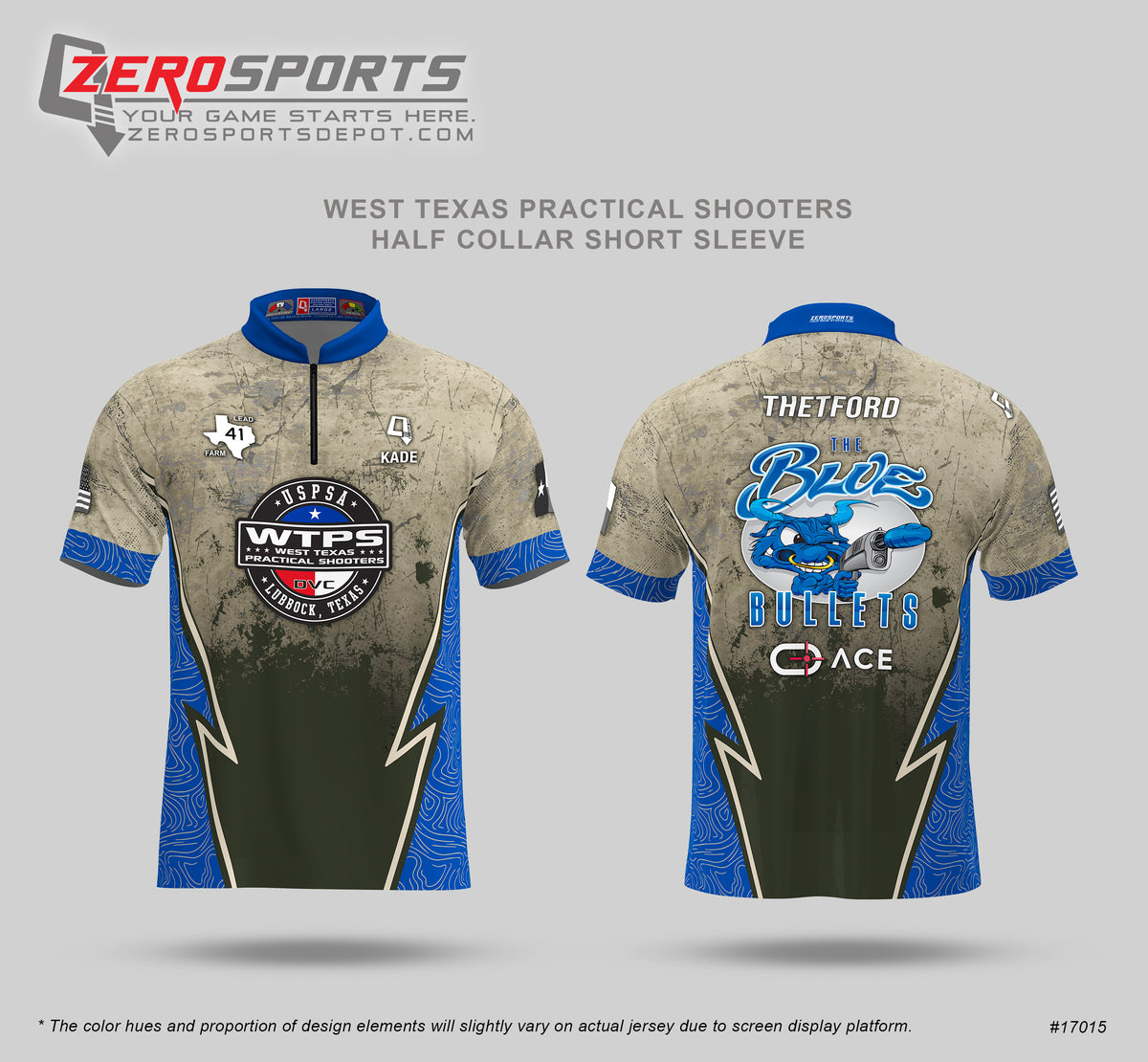 West Texas Practical Shooters Custom Jersey