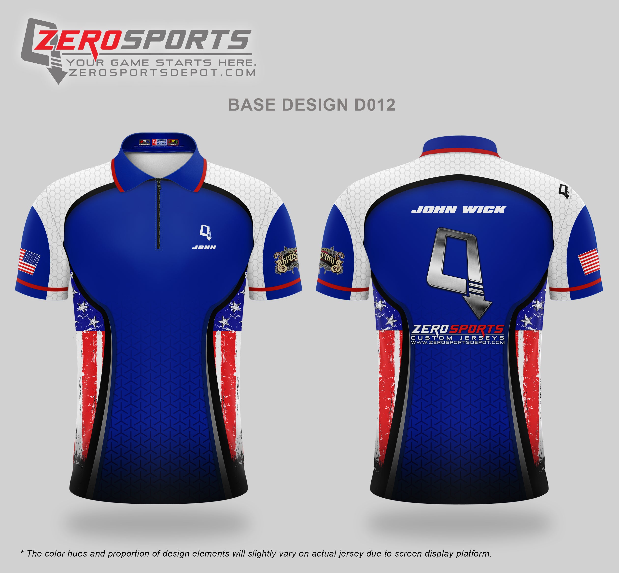 Custom Jersey Base Design #012