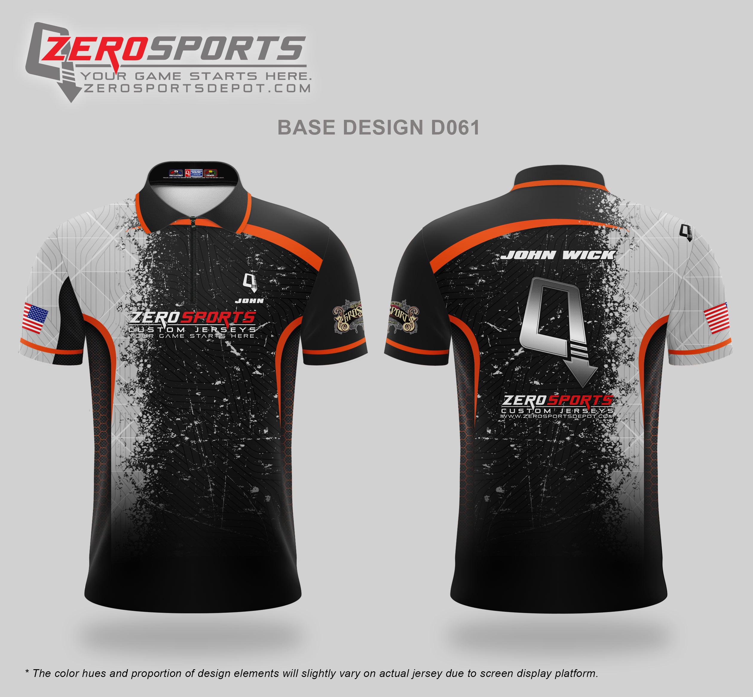 Custom Jersey Base Design #061