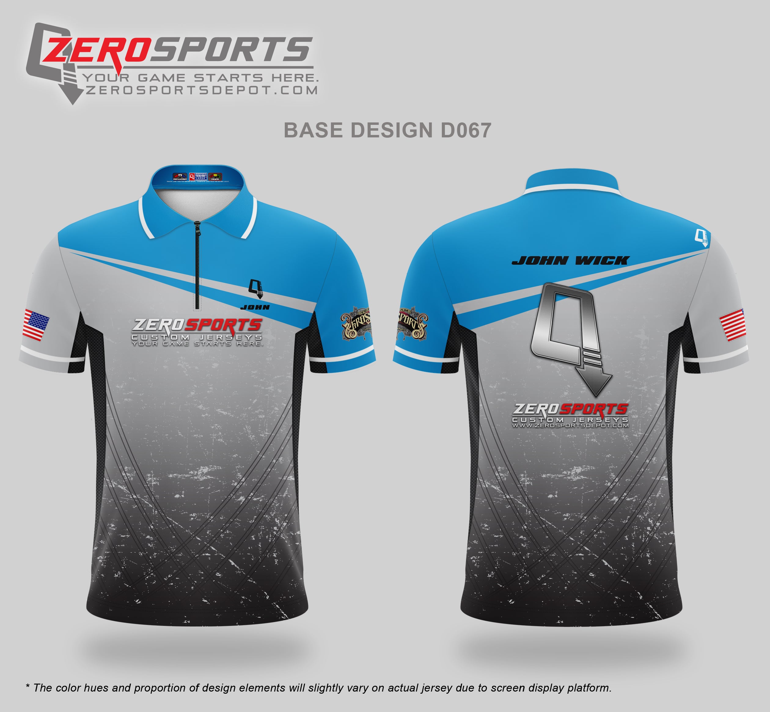 Custom Jersey Base Design #067