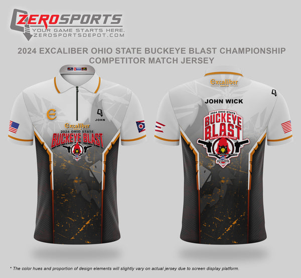 2024 Excaliber Ohio State Buckeye Blast Championship Match Jersey