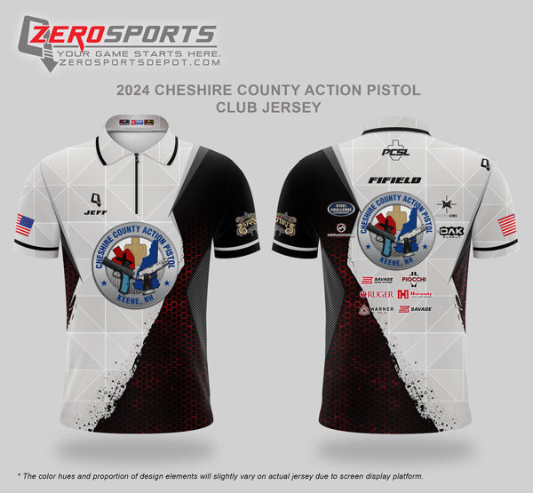 2024 Cheshire County Action Pistol Club Jersey