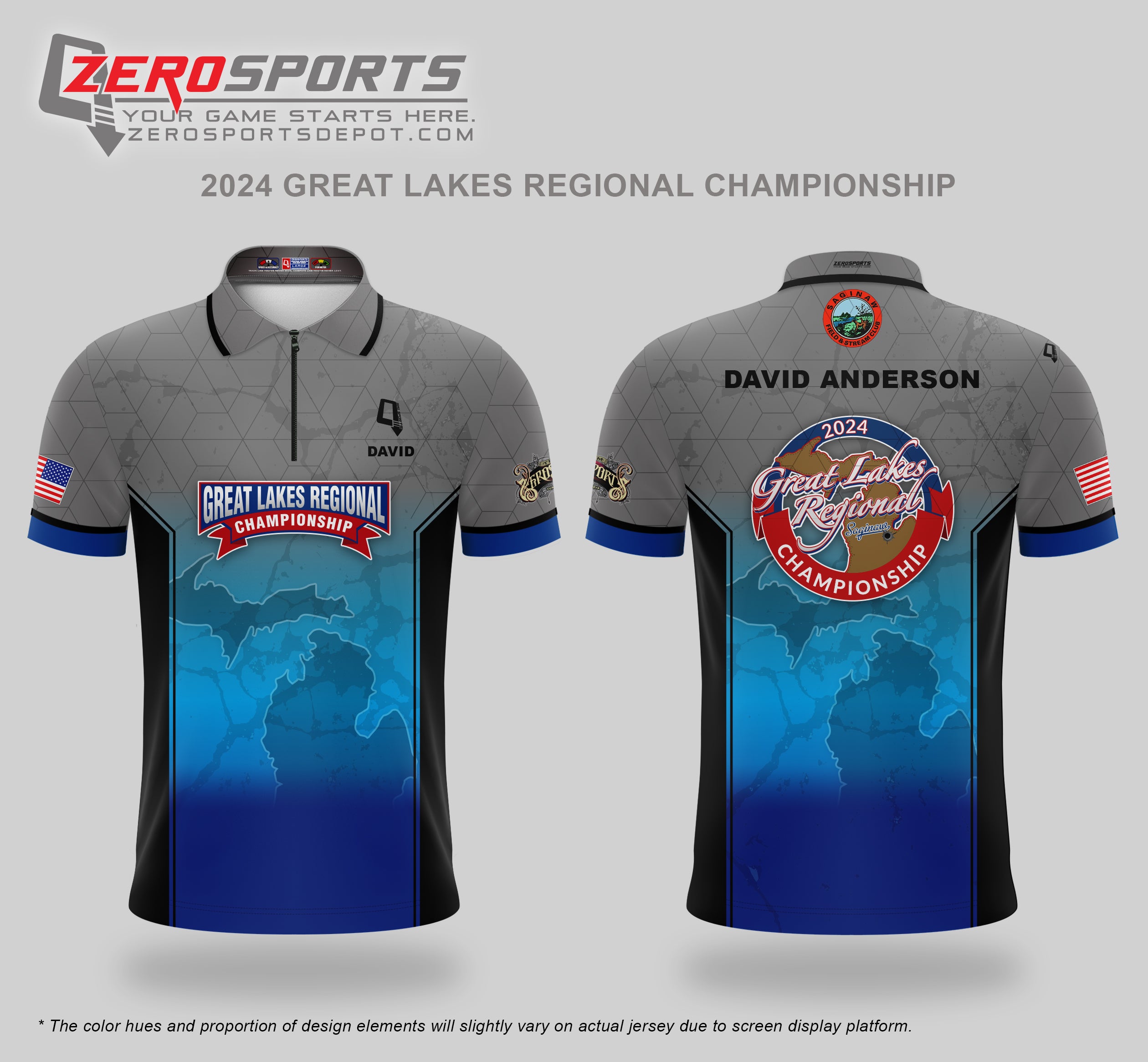2024 Great Lakes Regional IDPA Championship Match Jersey  **All orders after 4/12/2024 will be shipped directly to your address after the match.
