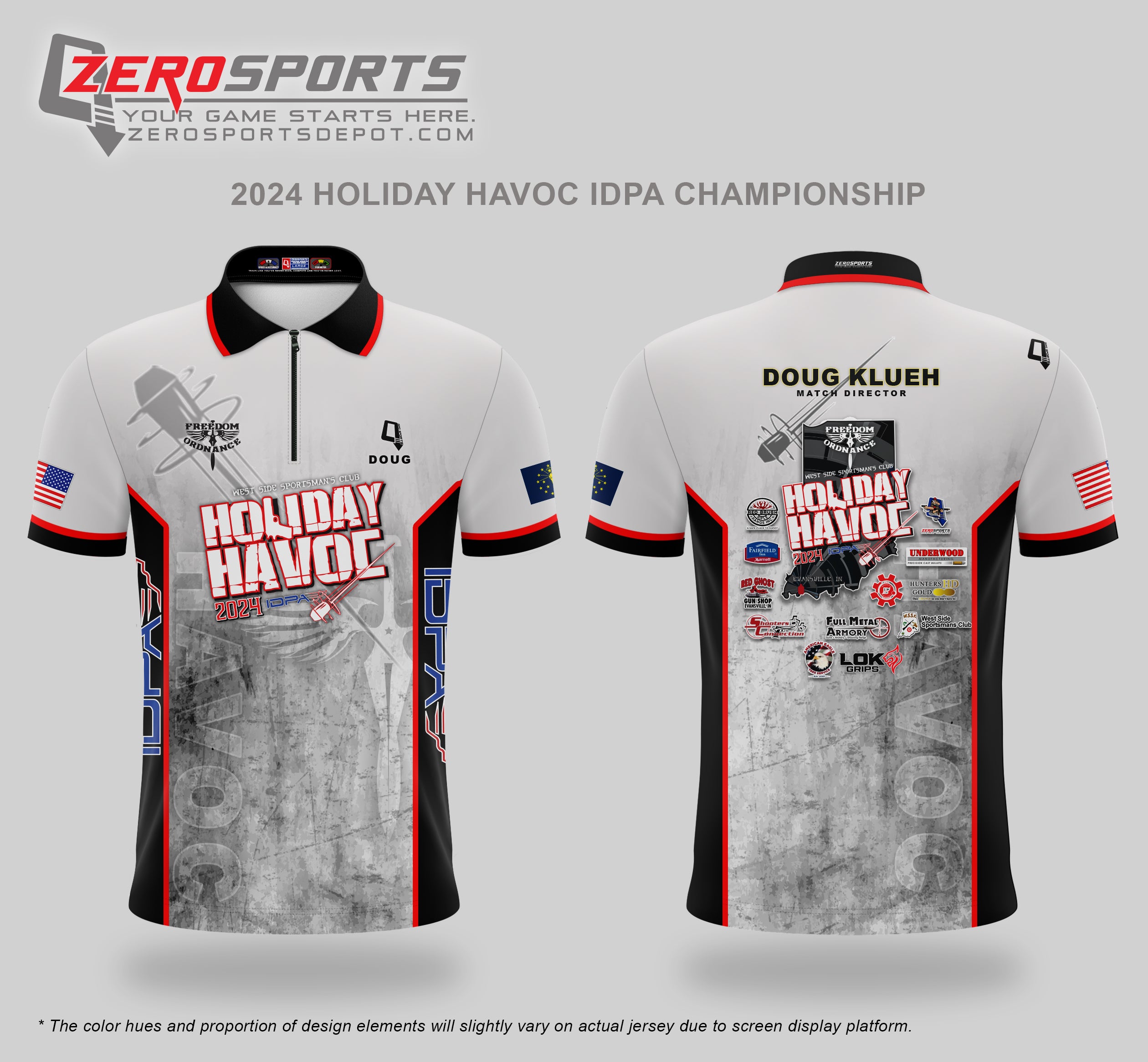 2024 Holiday Havoc IDPA Championship Match Jersey  (Past Match)