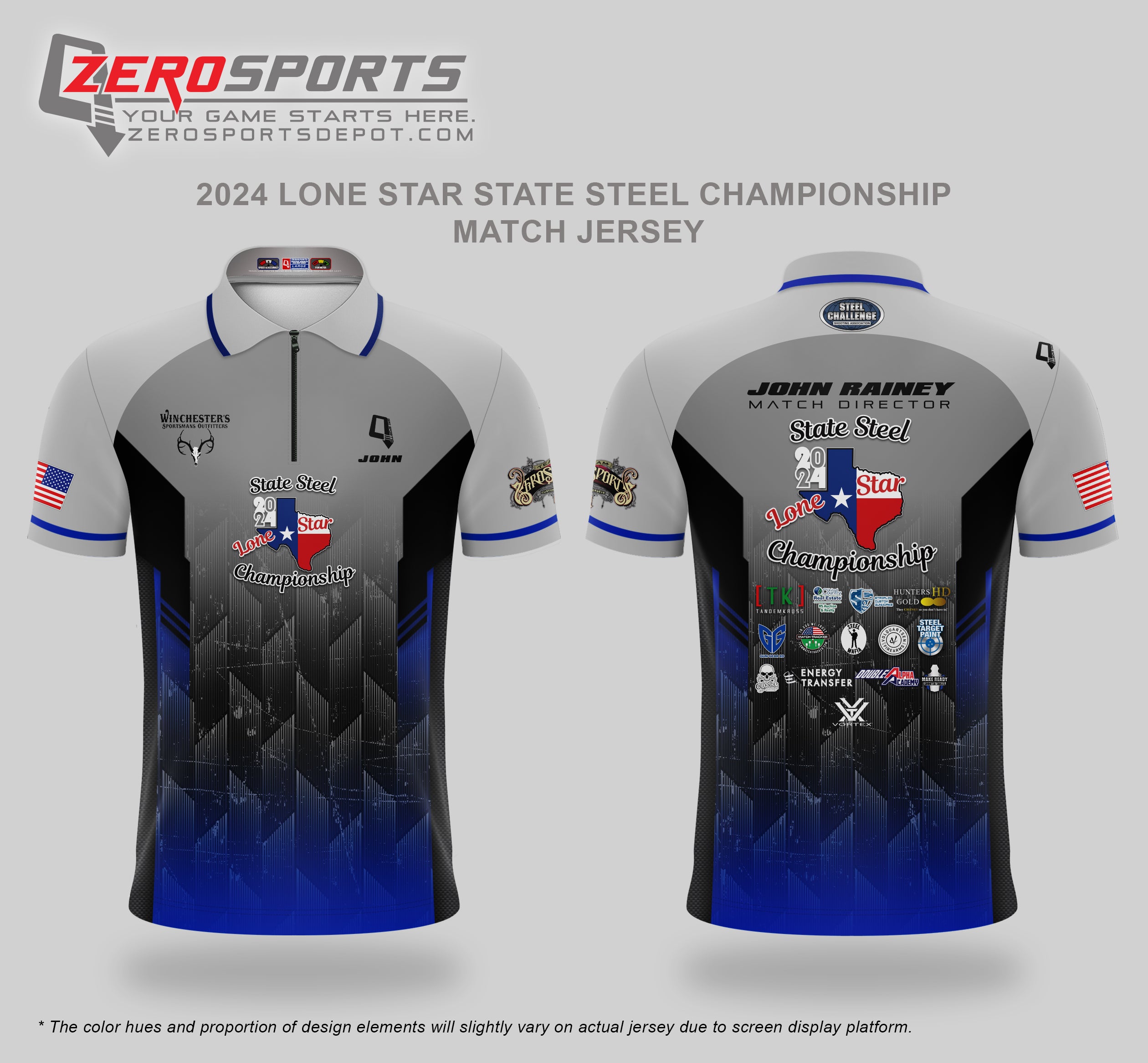 2024 Lone Star State Steel Championship Match Jersey (Past Match)