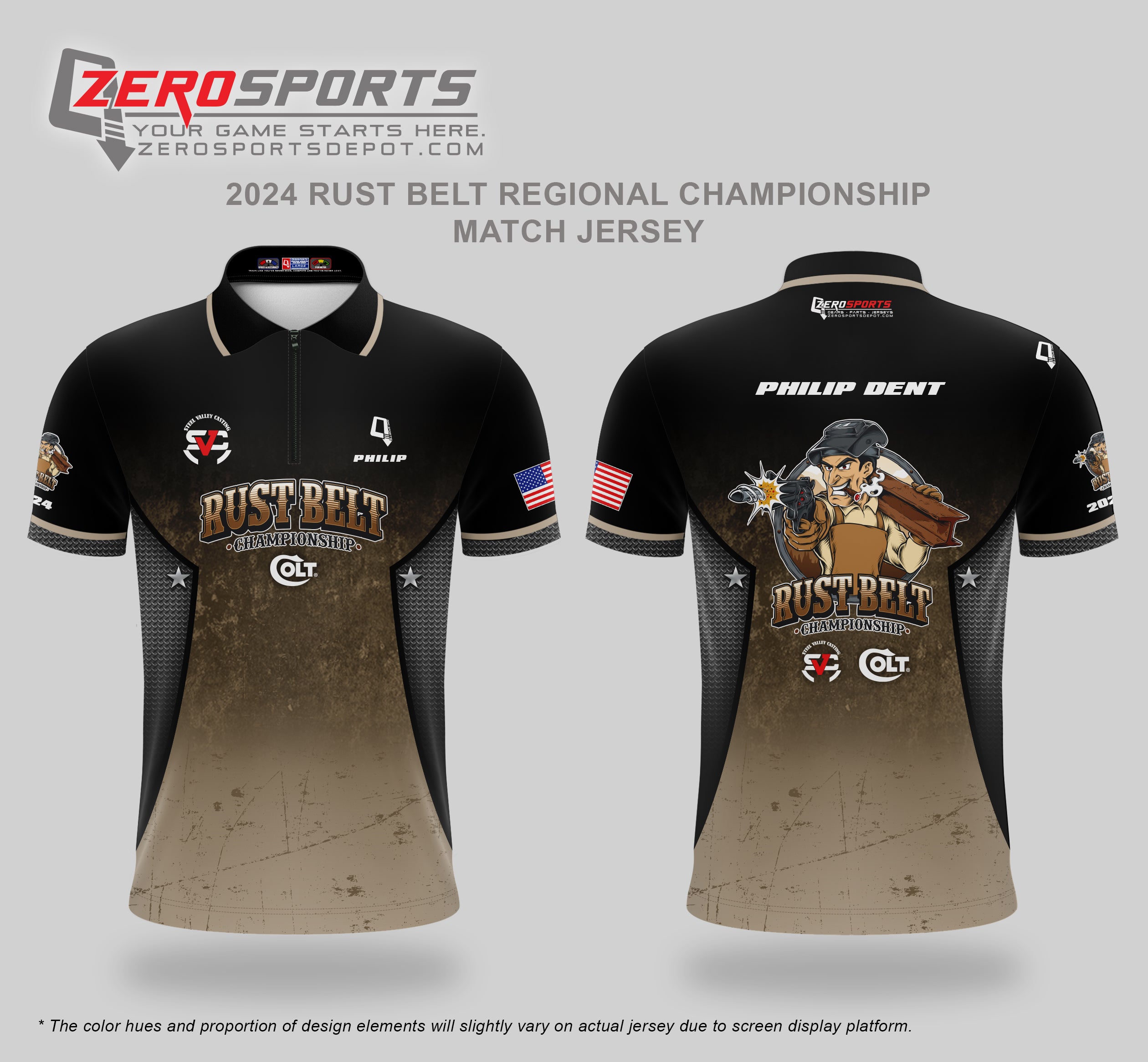 2024 Rust Belt Regional IDPA Championship Match Staff Jerseys Project Bundle