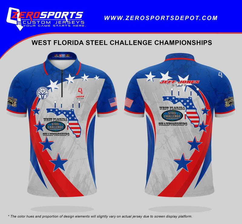 2024 West Florida Steel Challenge Championship Match Jersey  **All orders after 1/7/2024 will be shipped directly to your address after the match.