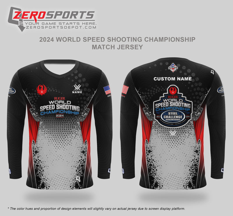 The Ruger 2024 World Speed Shooting Championship presented by Vortex Optics Match Jersey