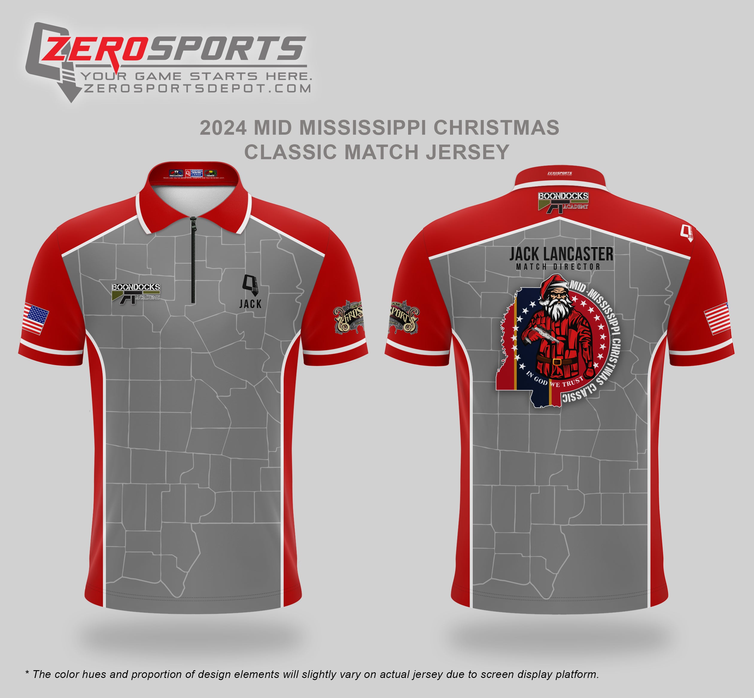 2024 Mid Mississippi Christmas Classic Match Jersey