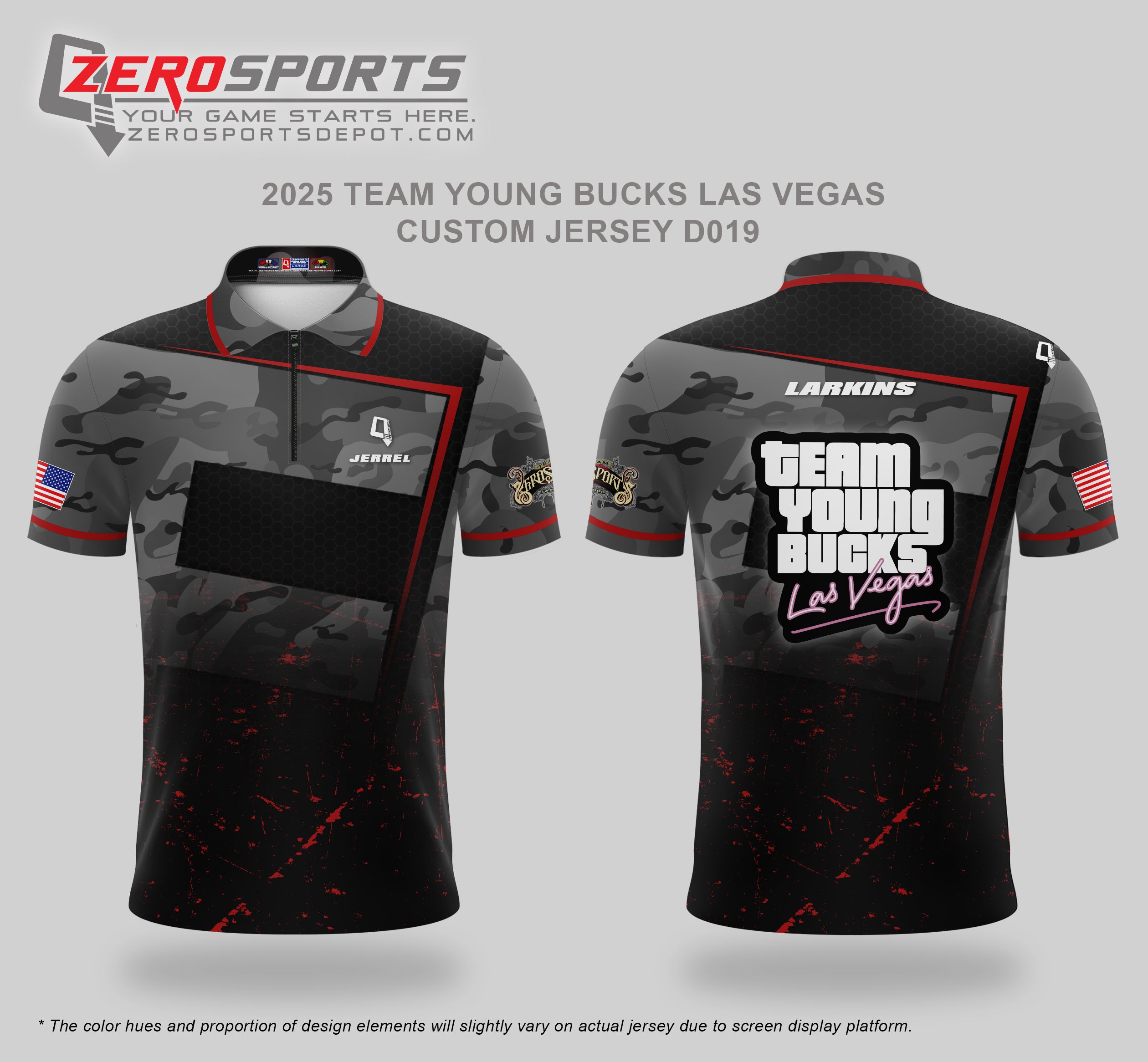 Team Young Bucks Las Vegas Custom Jersey