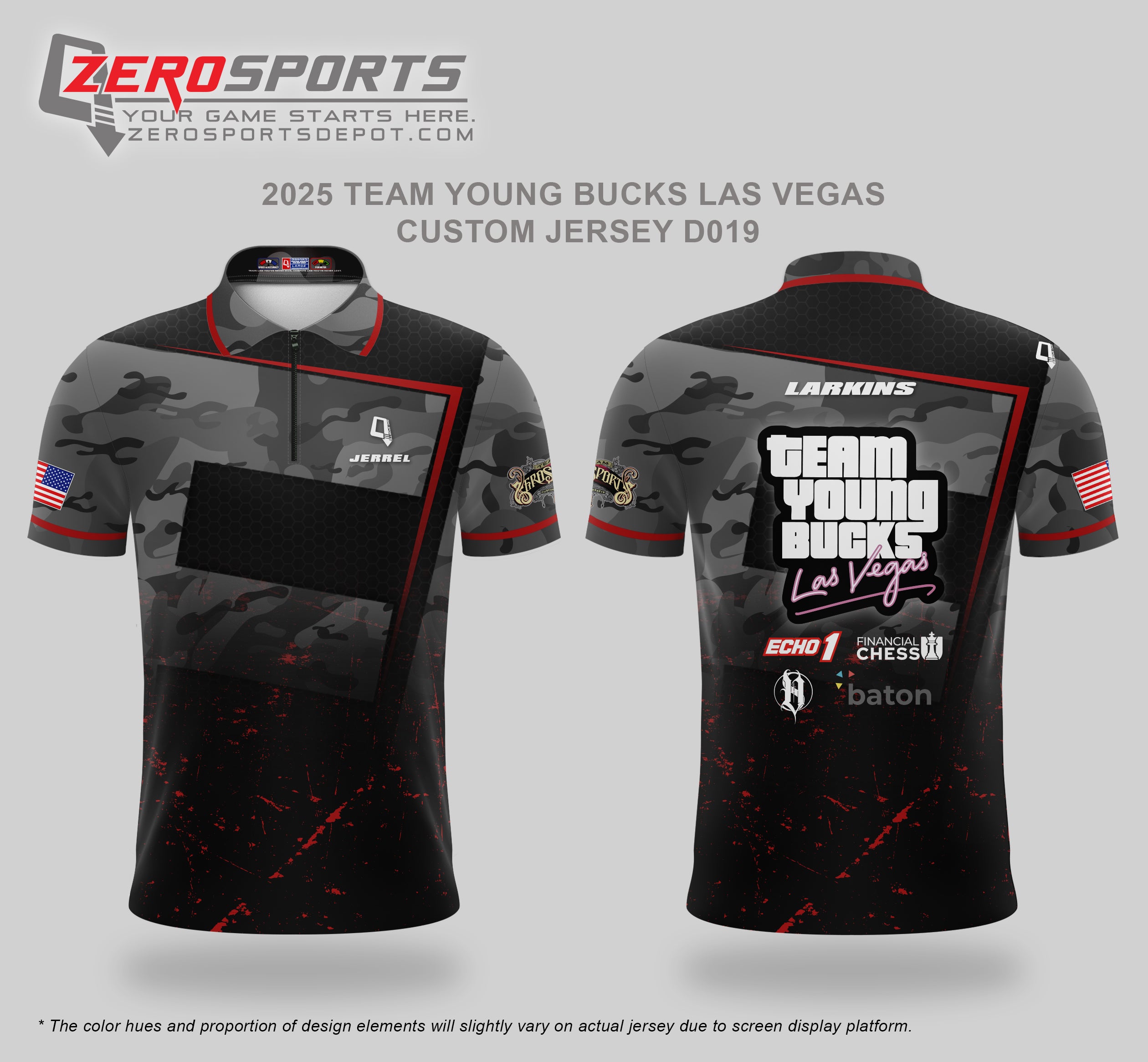 Team Young Bucks Las Vegas Custom Jersey